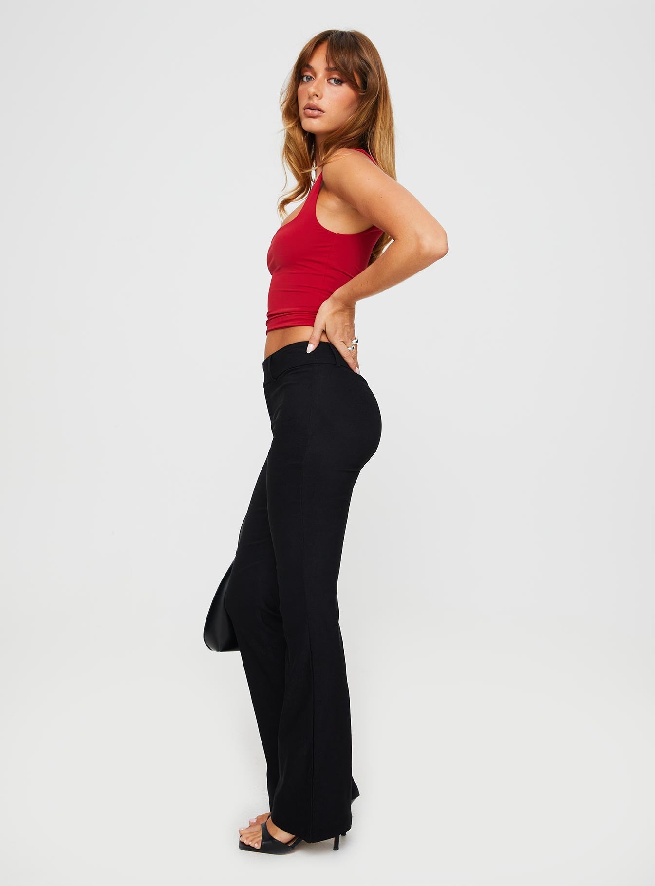 Kinkirk Flared Pants Black Petite Best Pices Cheap Pice