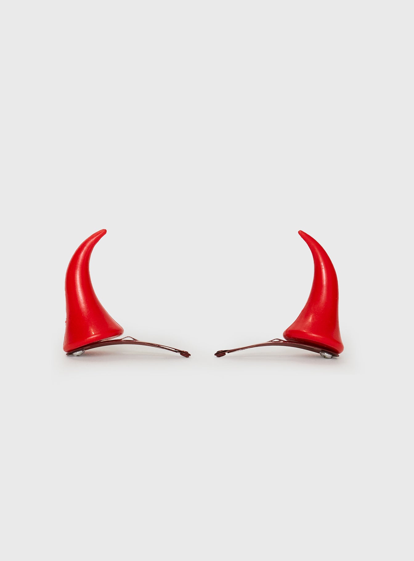 Hottie Devil Horn Clips Red With Paypal Cheap Pice