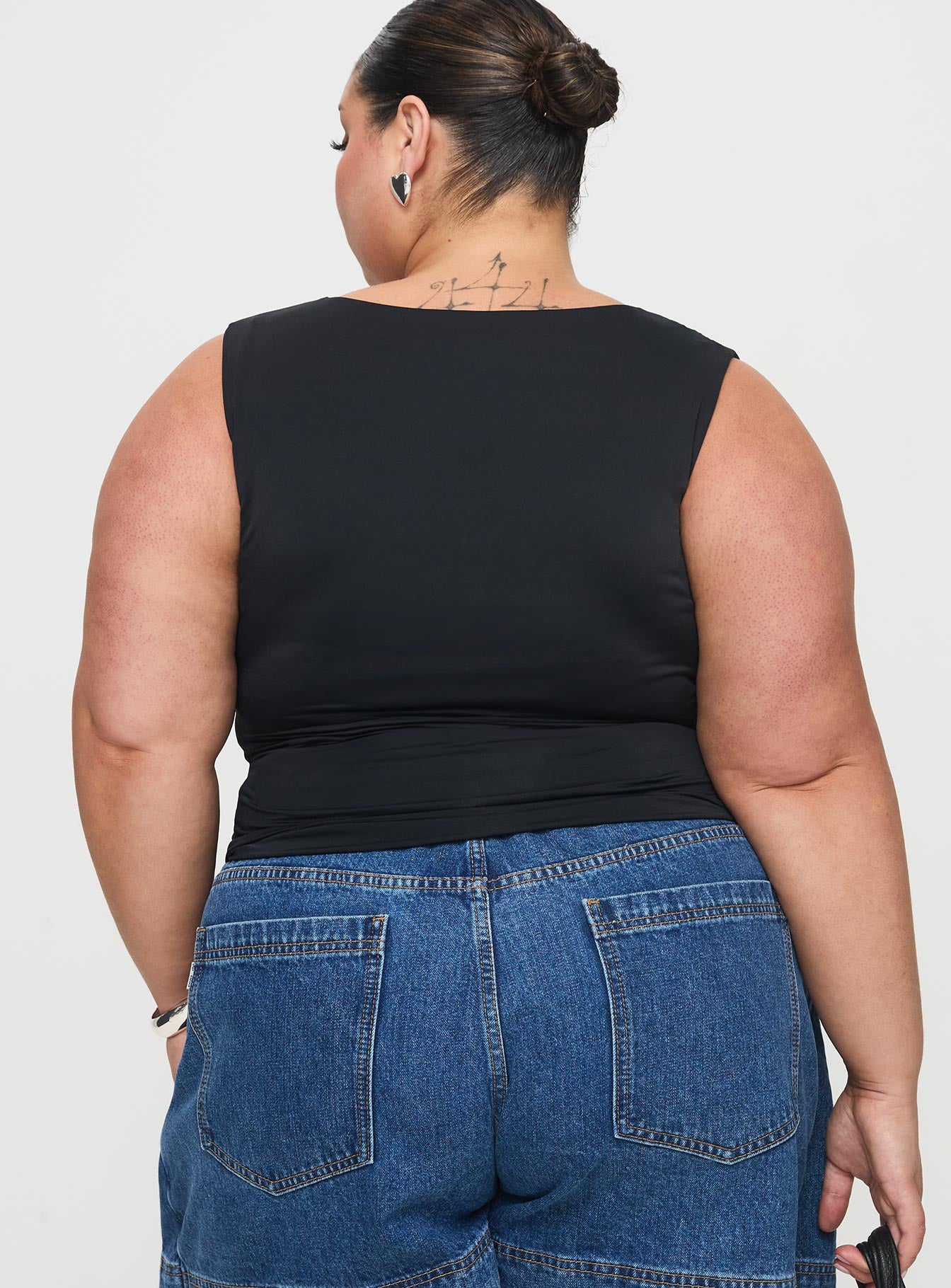Back In Time Top Black / Pink Lace Curve Cheap Sale Cost