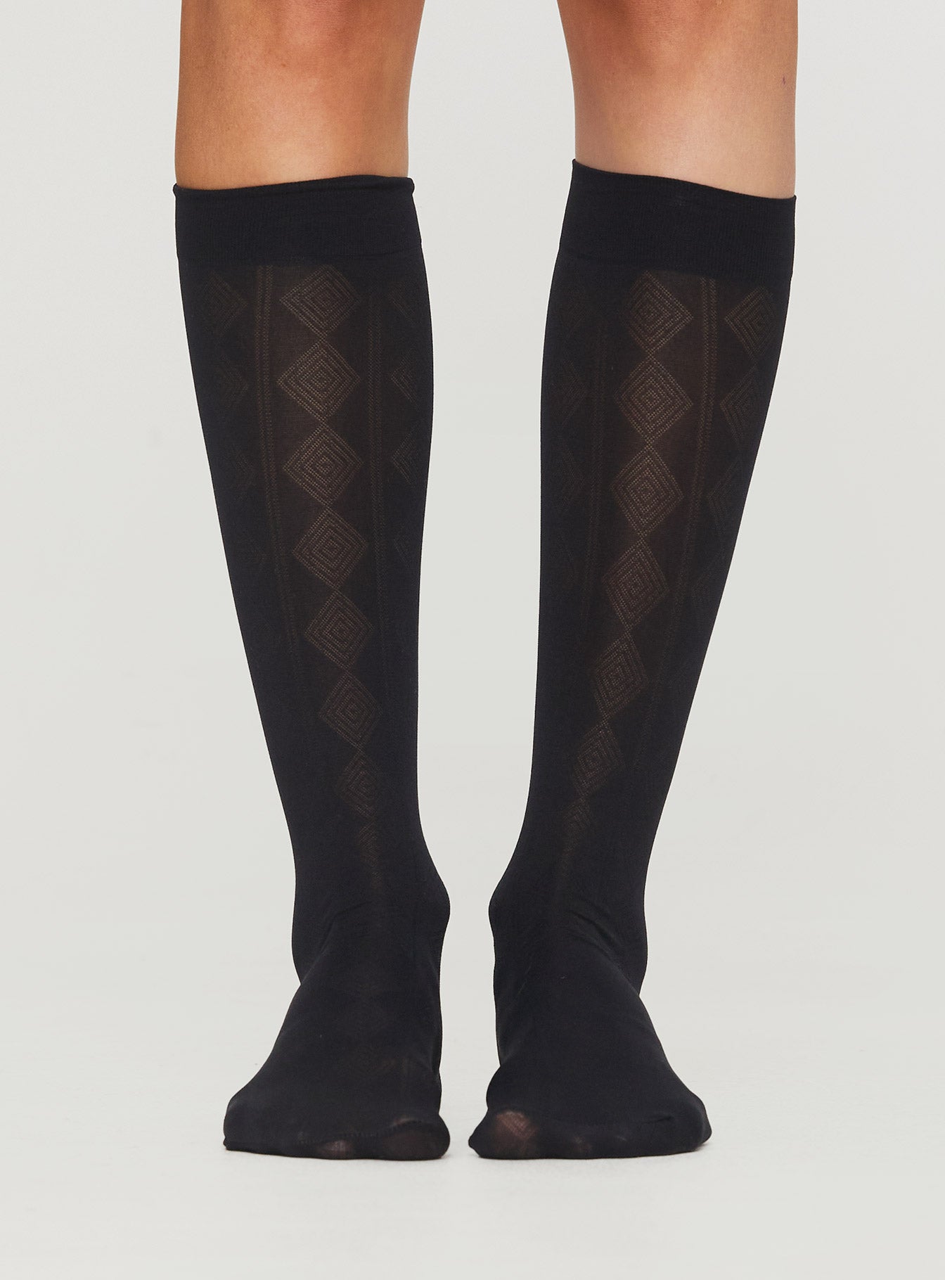 Campeon Knee High Socks Black How Much Cheap Online