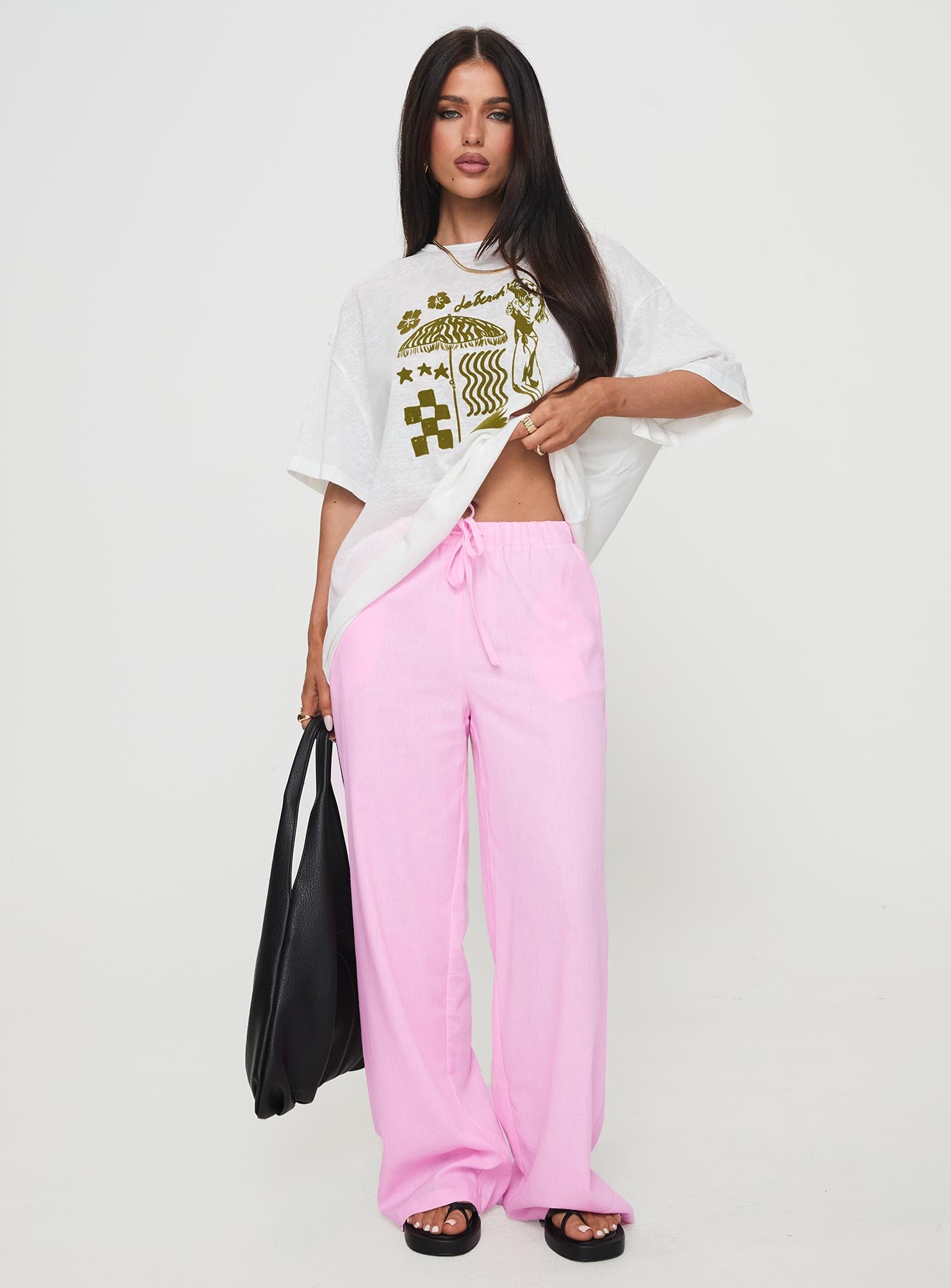 Darise Pants Blush Limited Edition Cheap Pice