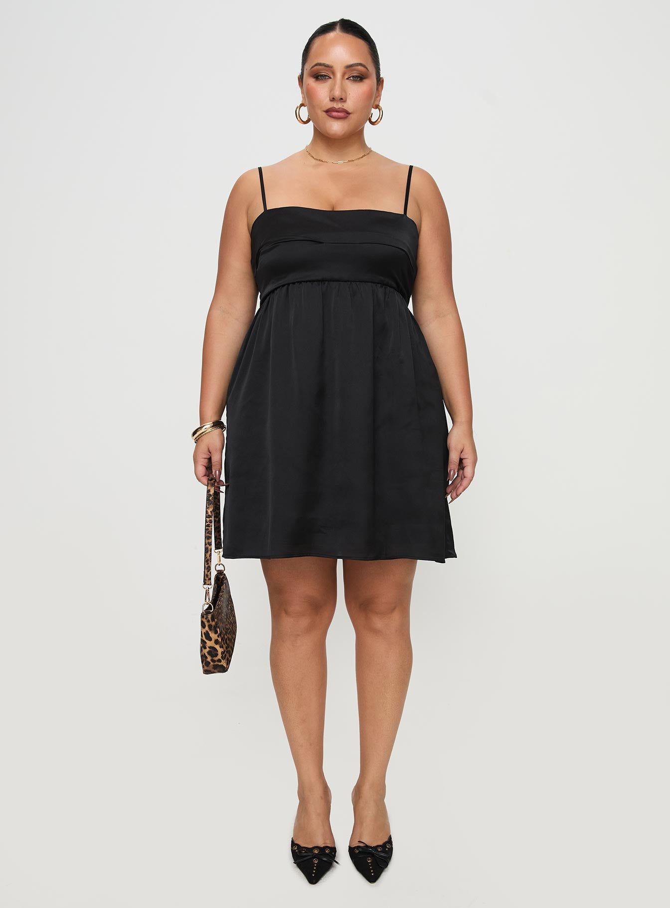 Ortega Mini Dress Black Curve 2025 Online