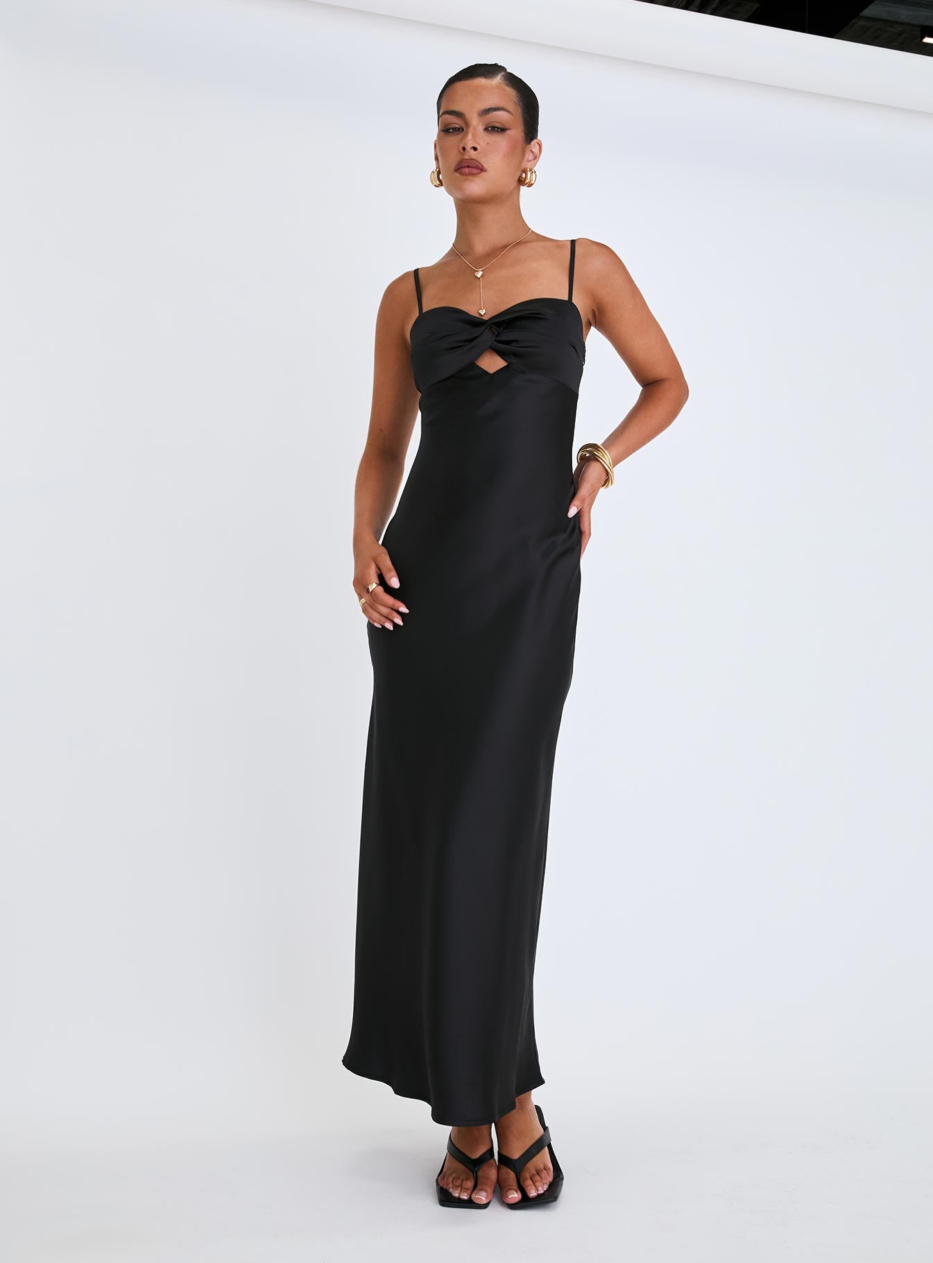 Blackthorn Maxi Dress Black Cheap Lowest Pice