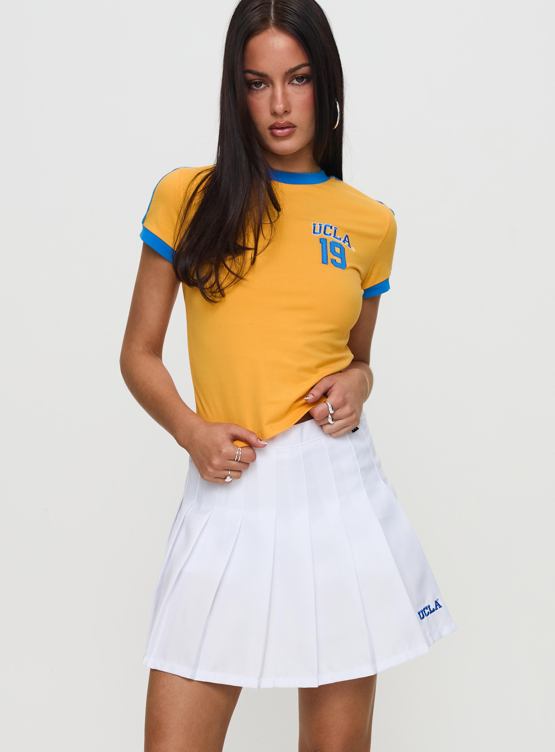 UCLA Tennis Skort White Cheap Buy Authentic