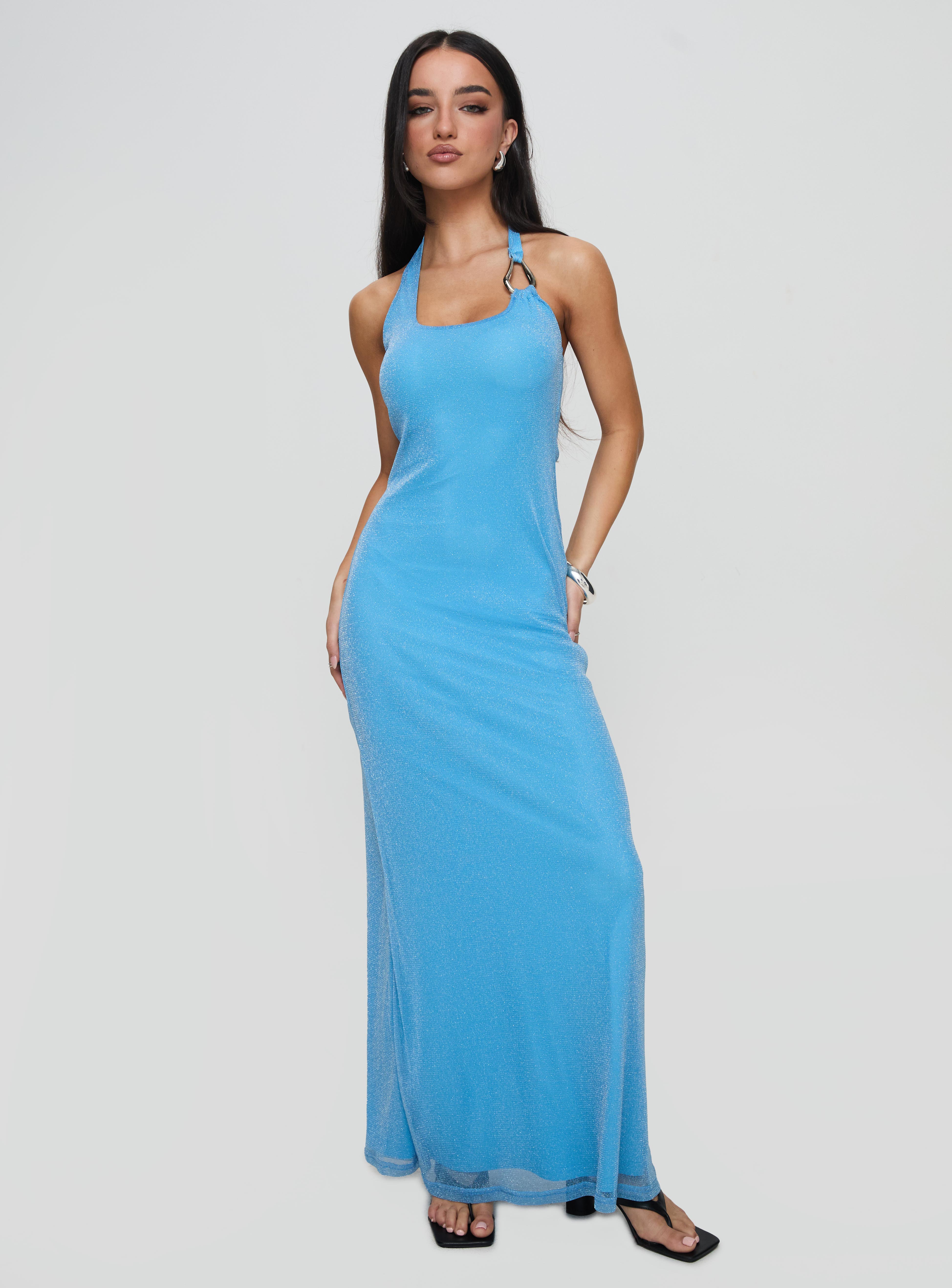 Merielle Maxi Dress Blue Pick A Best