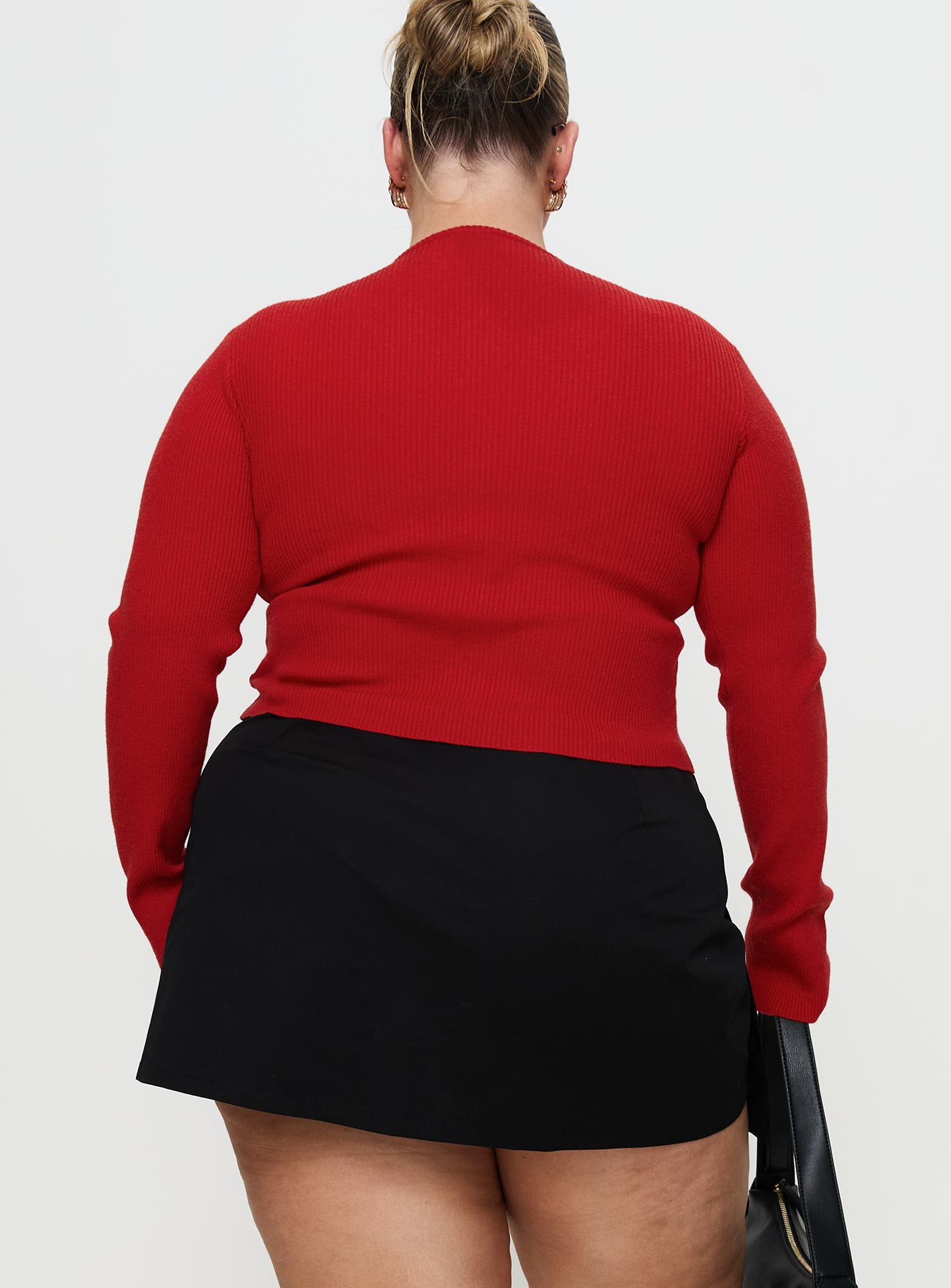 Suzu Long Sleeve Top Red Curve Cheap Order