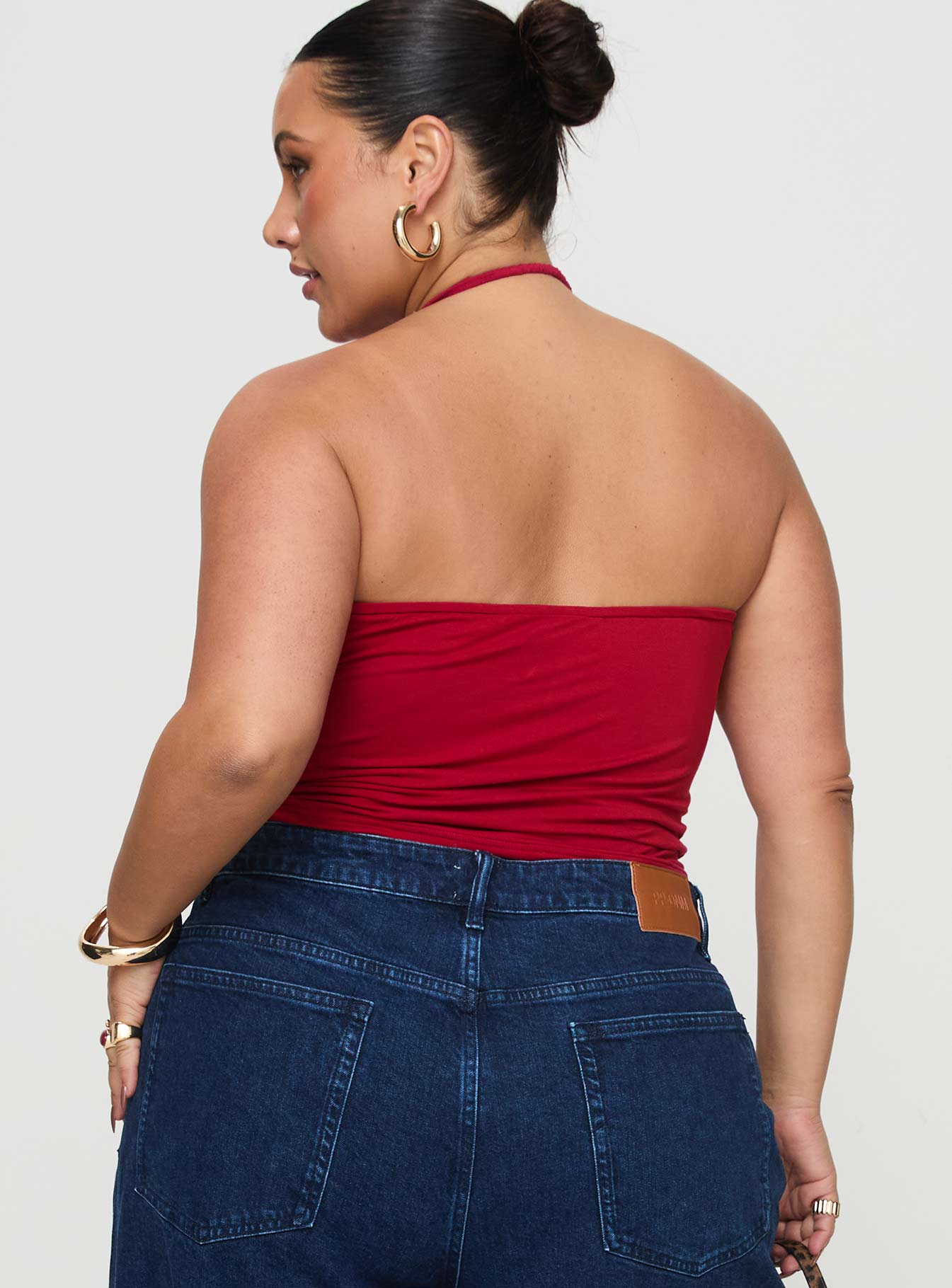 Imposter Top Cherry Red Curve Free Shipping Purchase