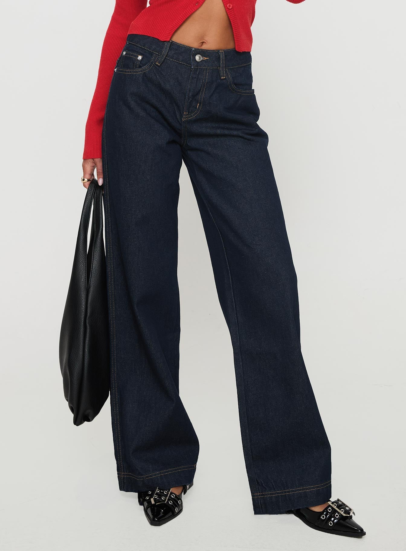 Jankins Baggy Jeans Dark Blue Wash The Cheapest Cheap Pice