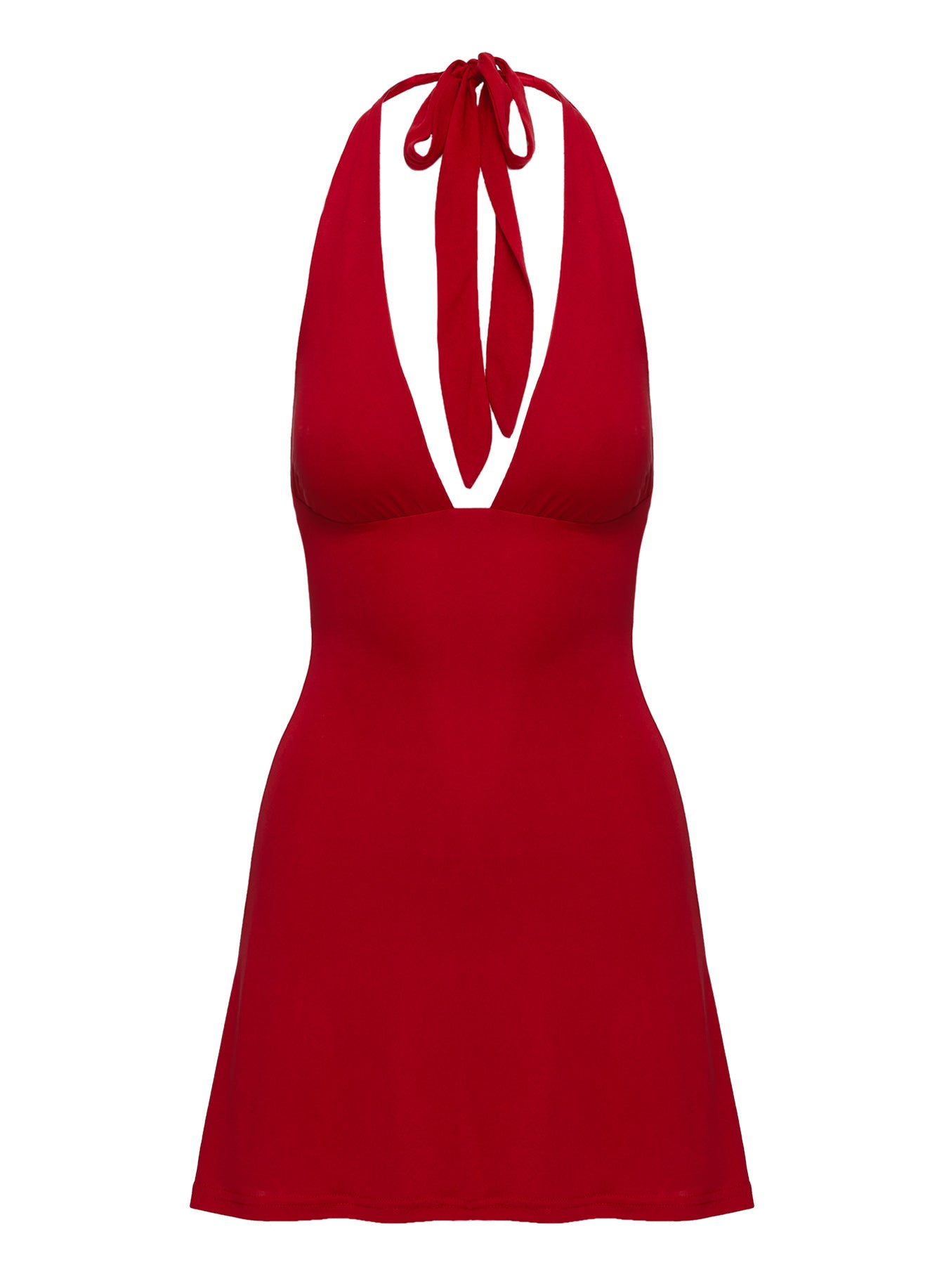 Tinisie Halter Mini Dress Red Buy Cheap Pay With Paypal