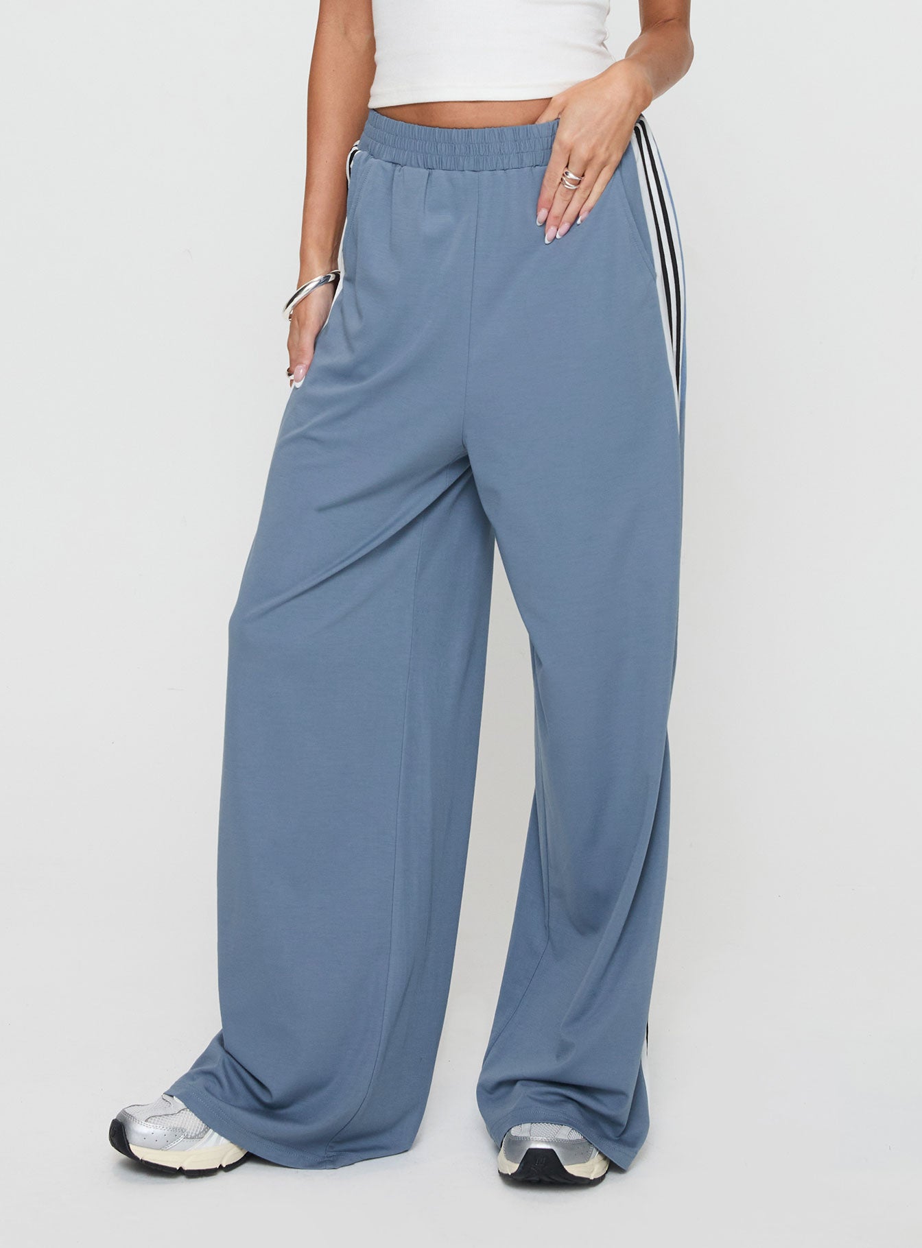 Dime Track Pants Blue Outlet For Sale