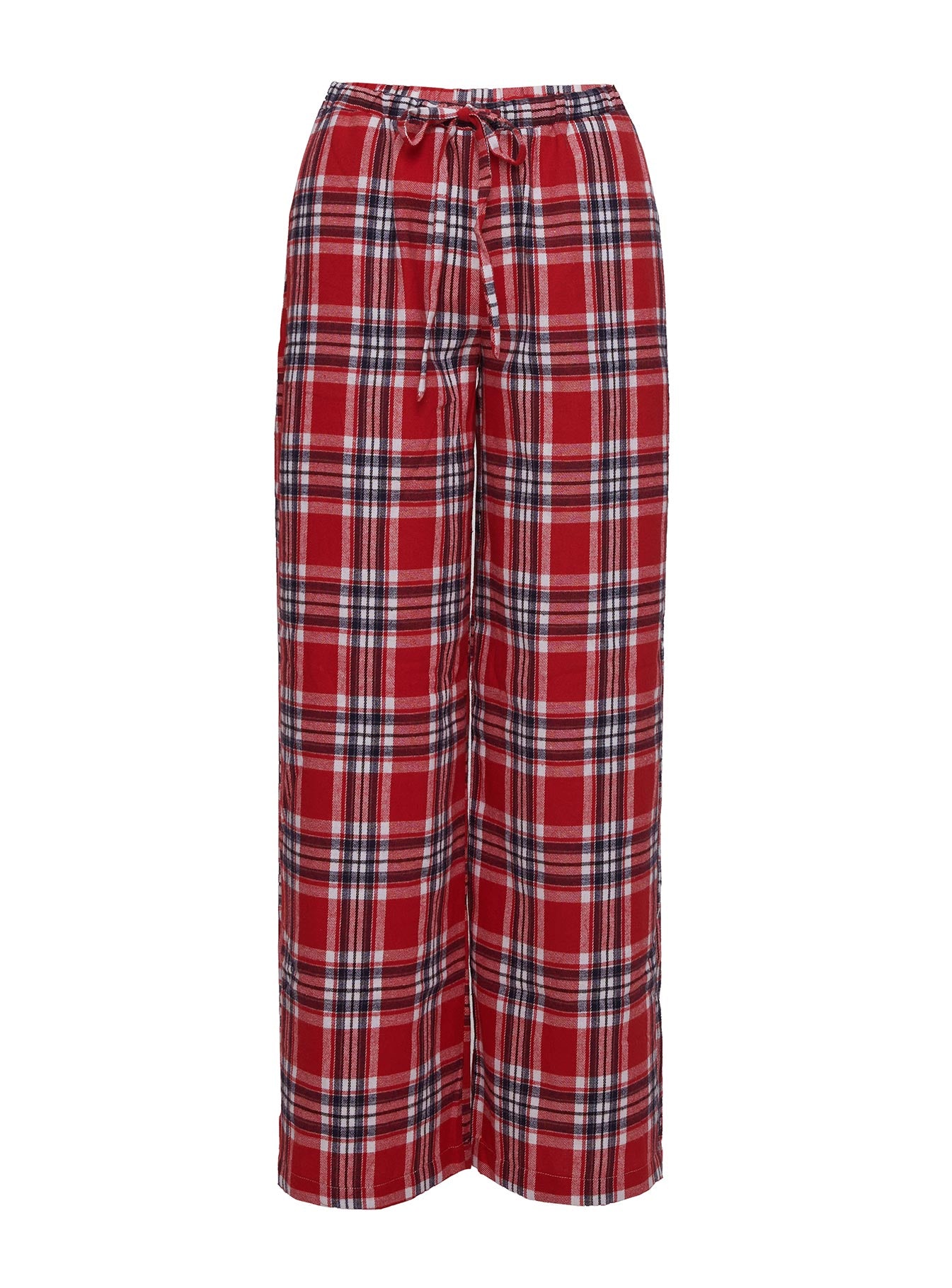 In The Morning Sleep Pant Red Check Outlet Recommend