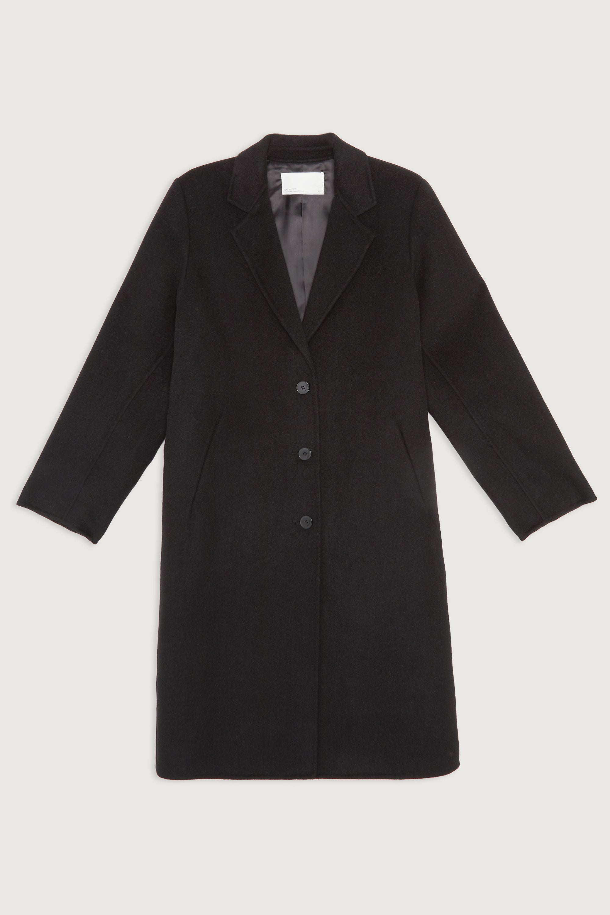 CLASSIC FIT WOOL BLEND COAT Clearance Affordable