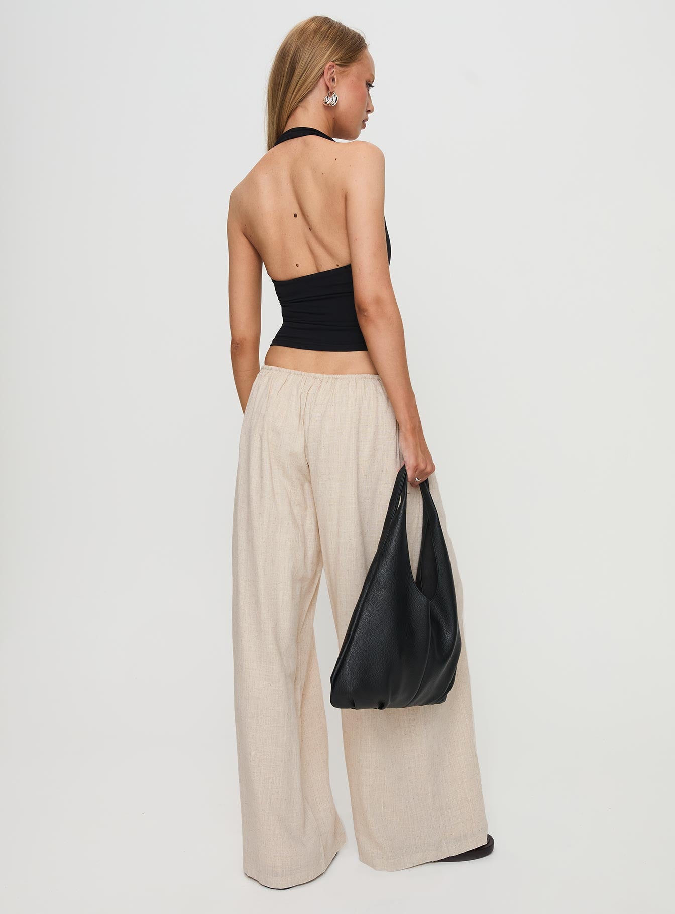 Beach Comber Linen Pant Beige Wide Range Of Online