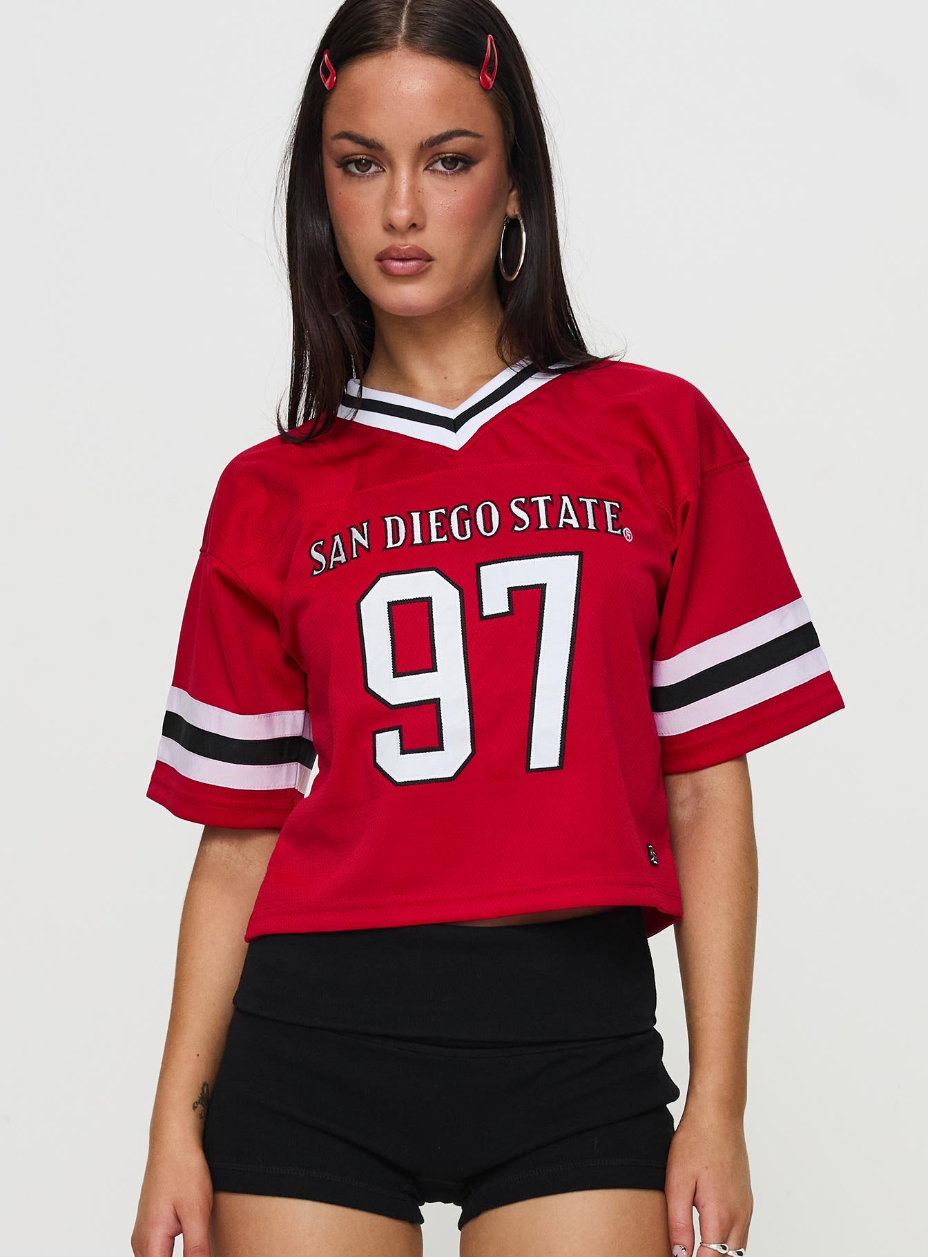 SDSU Football Jersey Red Cheap Buy