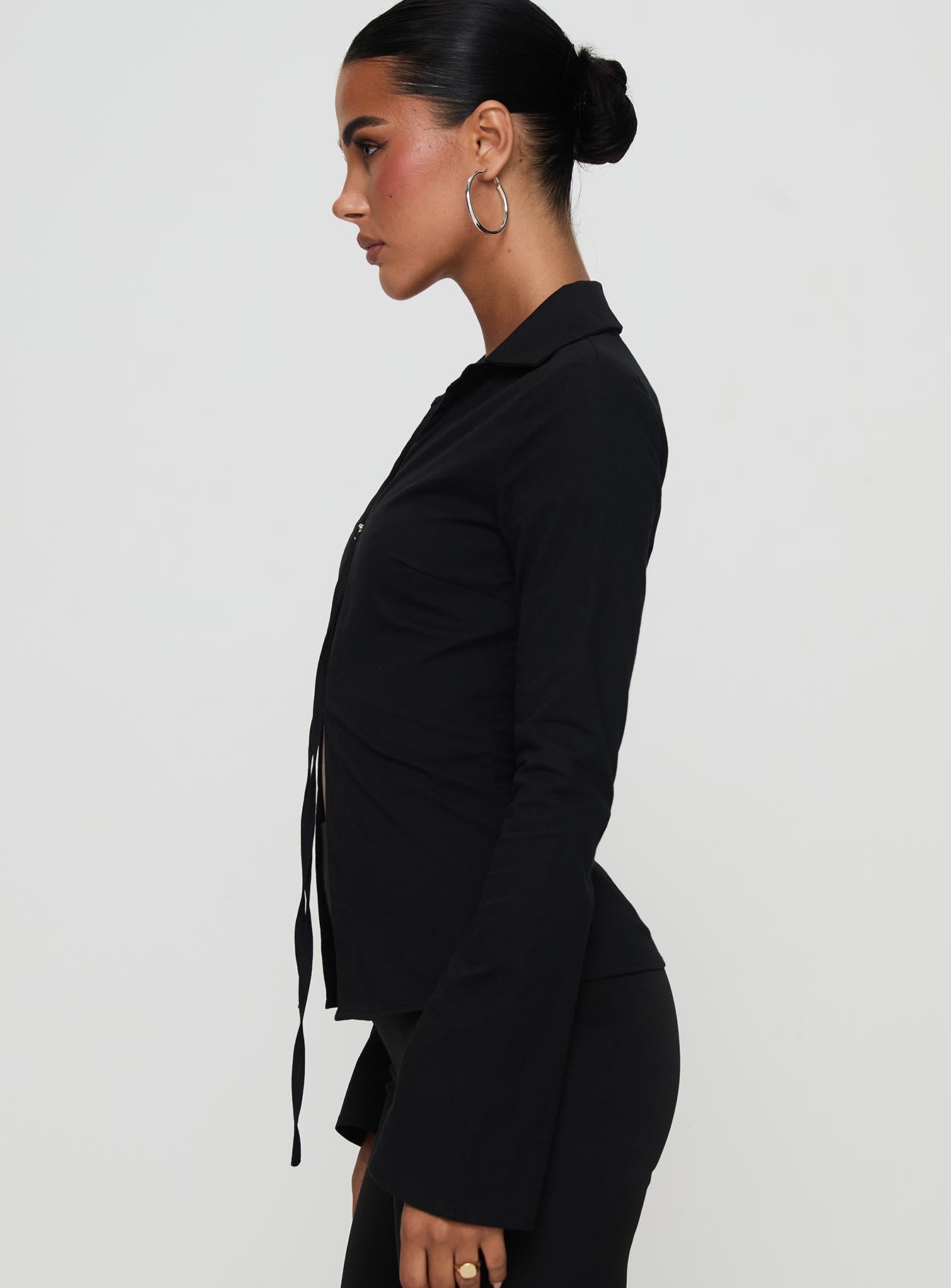 Nataline Long Sleeve Top Black Discount Codes Really Cheap