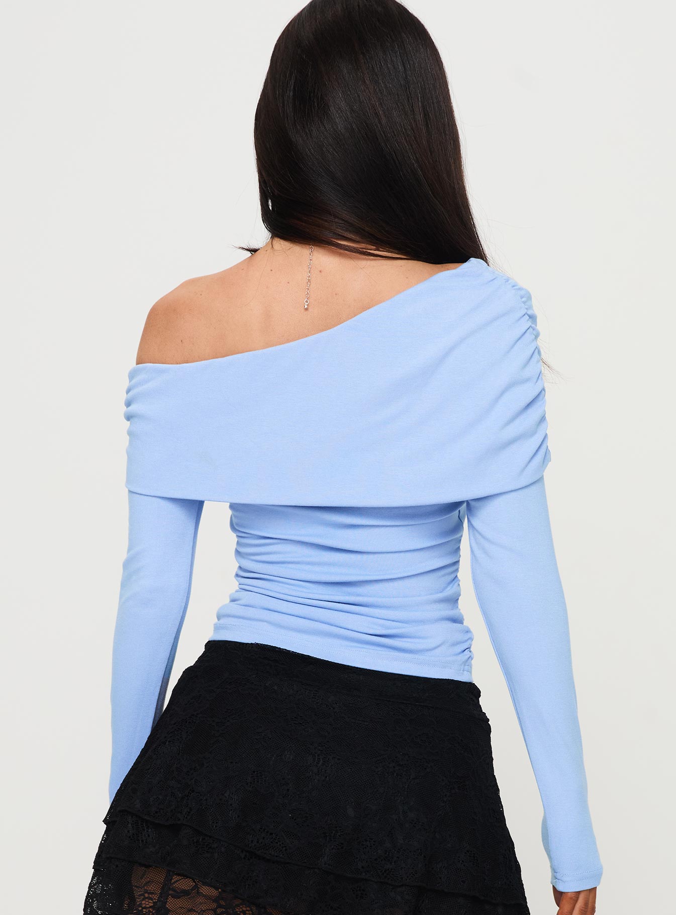 Woolton Long Sleeve Top Blue Sale 100% Original