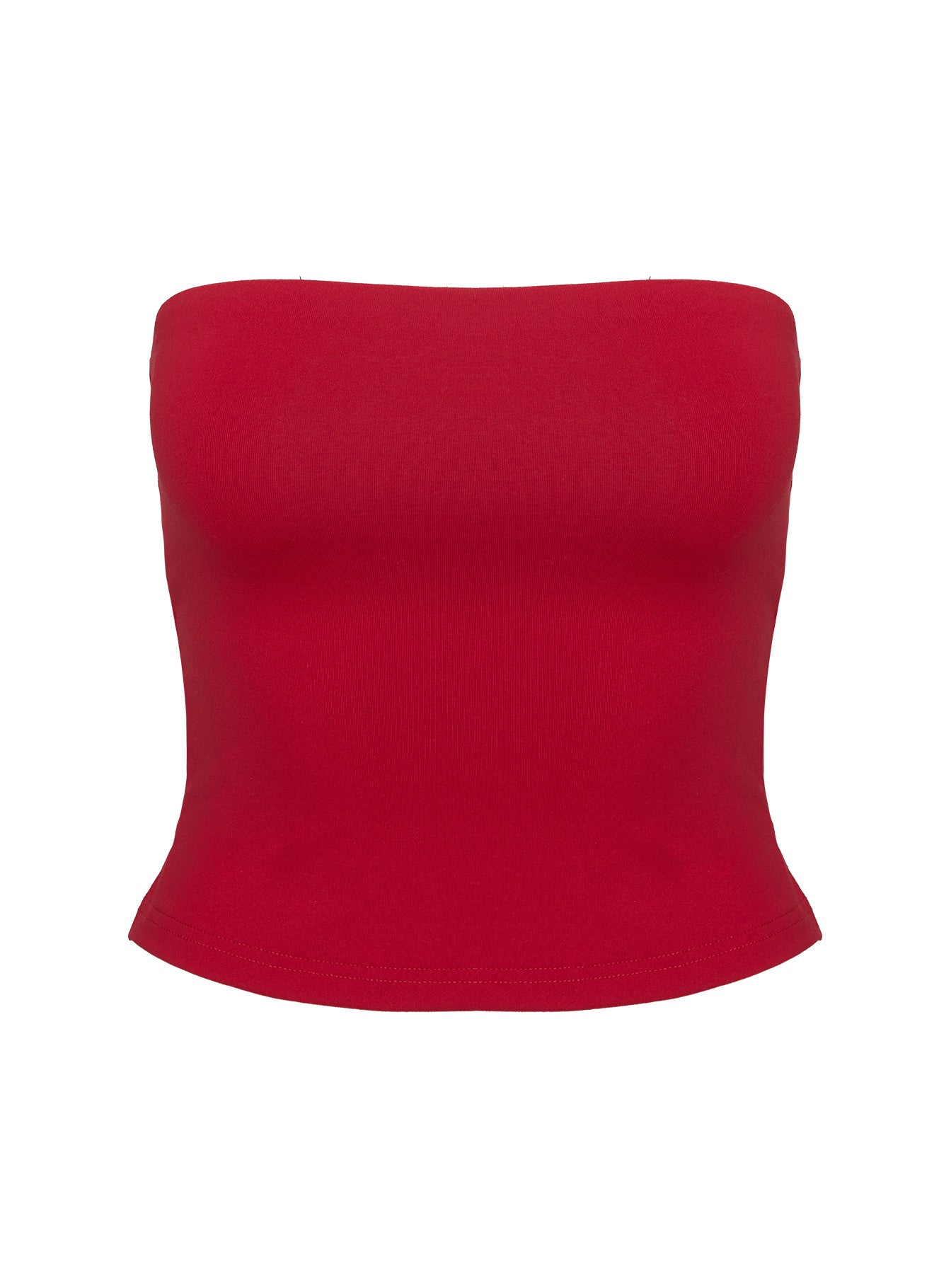 Aurorah Strapless Top Red Clearance Pices