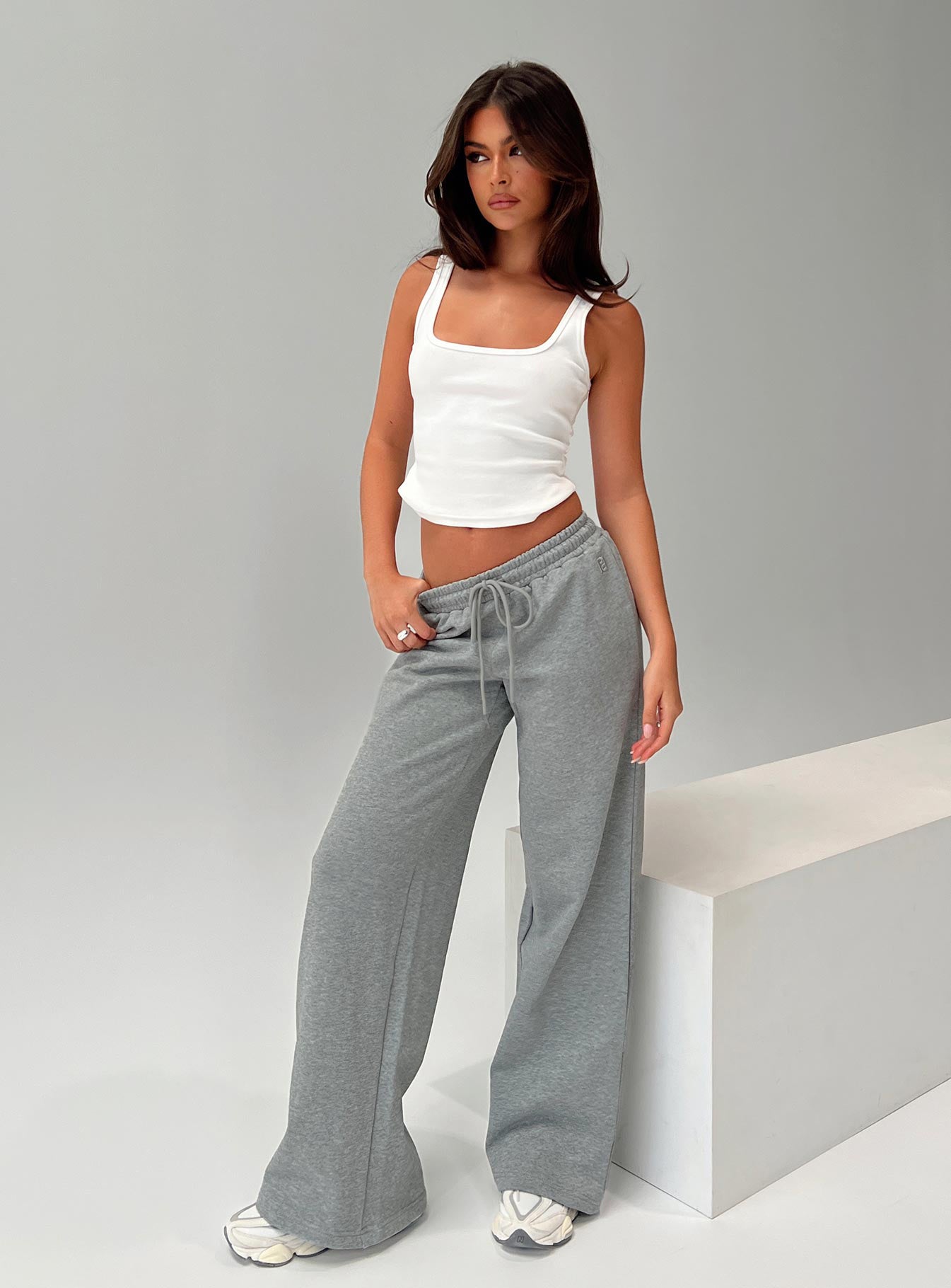 All Day Straight Leg Sweatpants Grey Marle Buy Cheap How Much