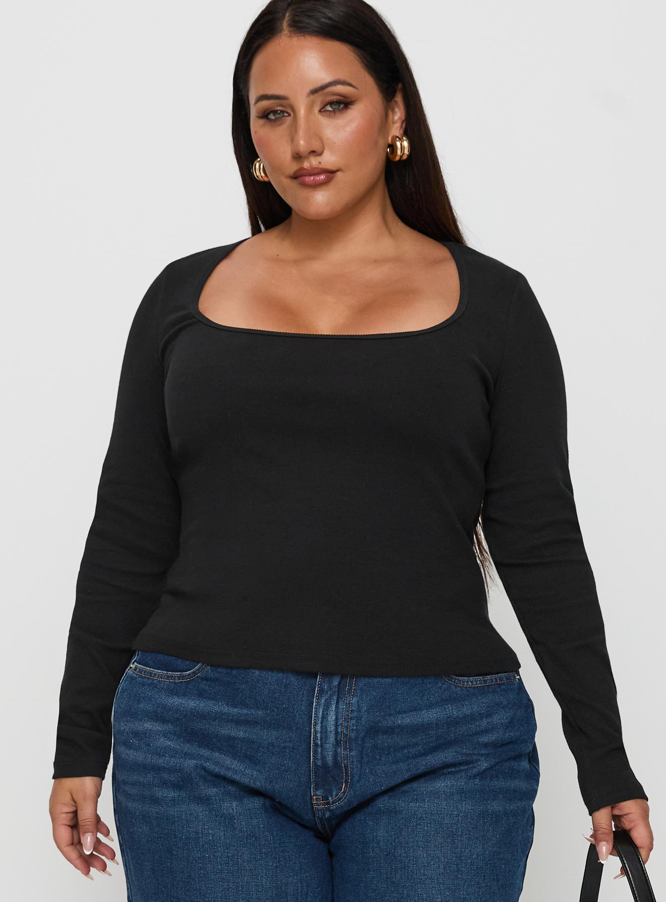 Baseline Long Sleeve Top Black Curve Ebay Online