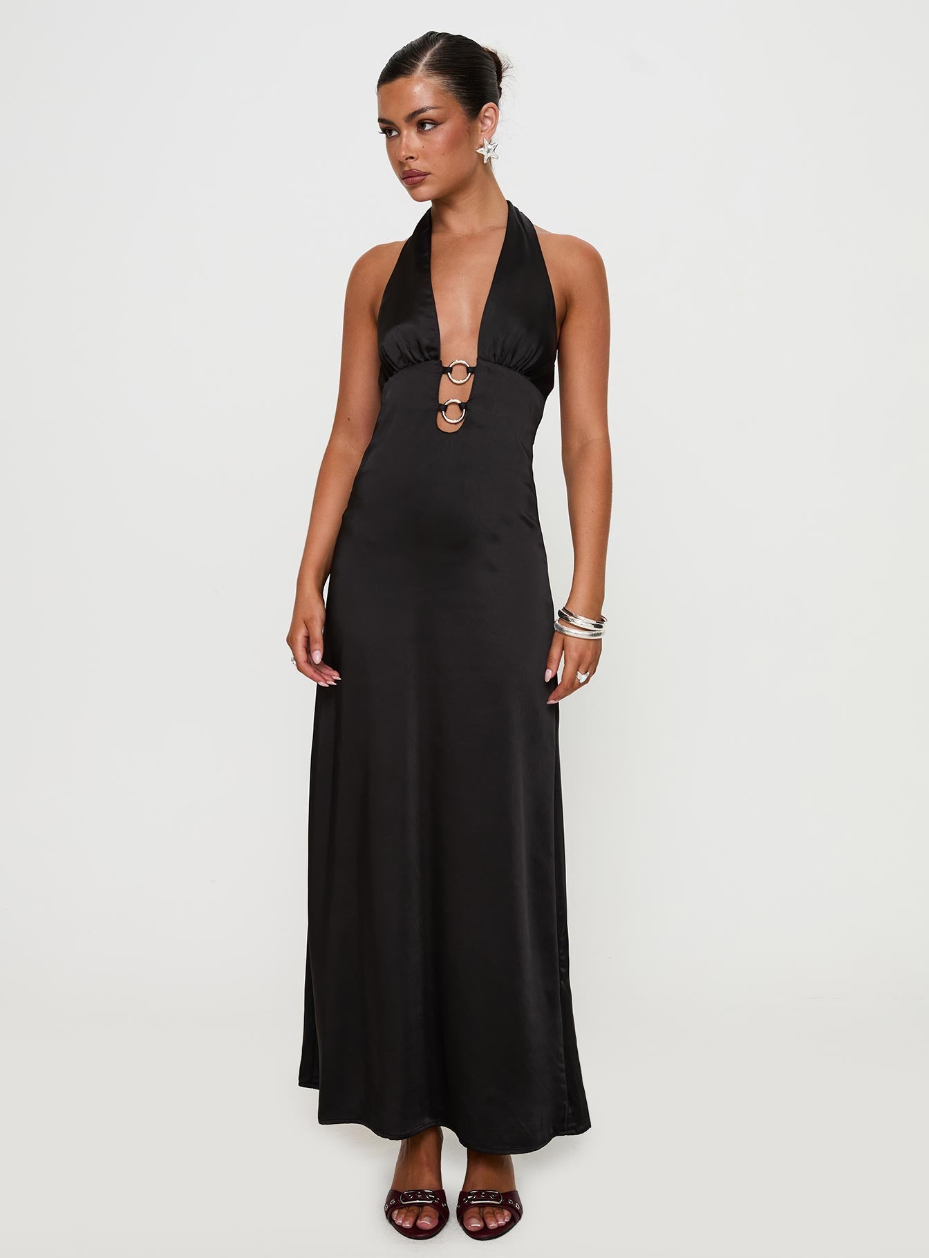 Fortress Maxi Dress Black Very Cheap