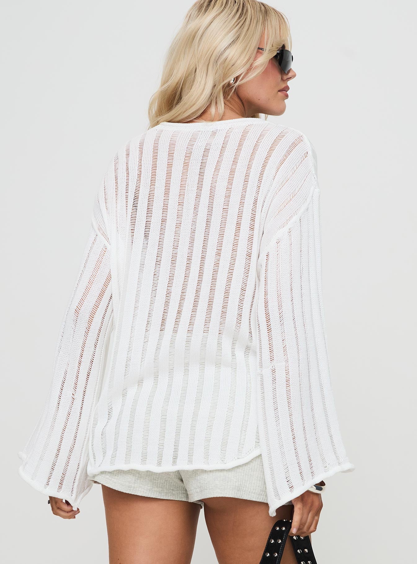 Ambra Sweater White Buy Cheap Low Cost