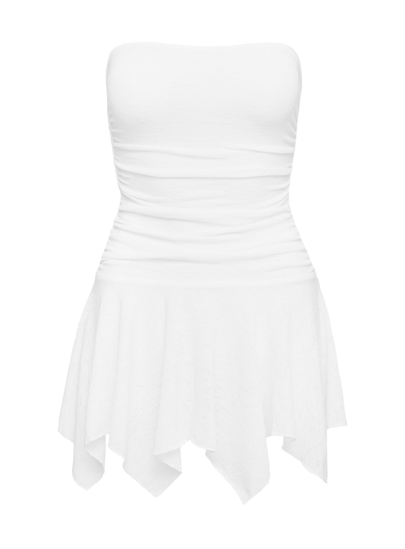 Minxie Strapless Playsuit White Free Shipping Finishline