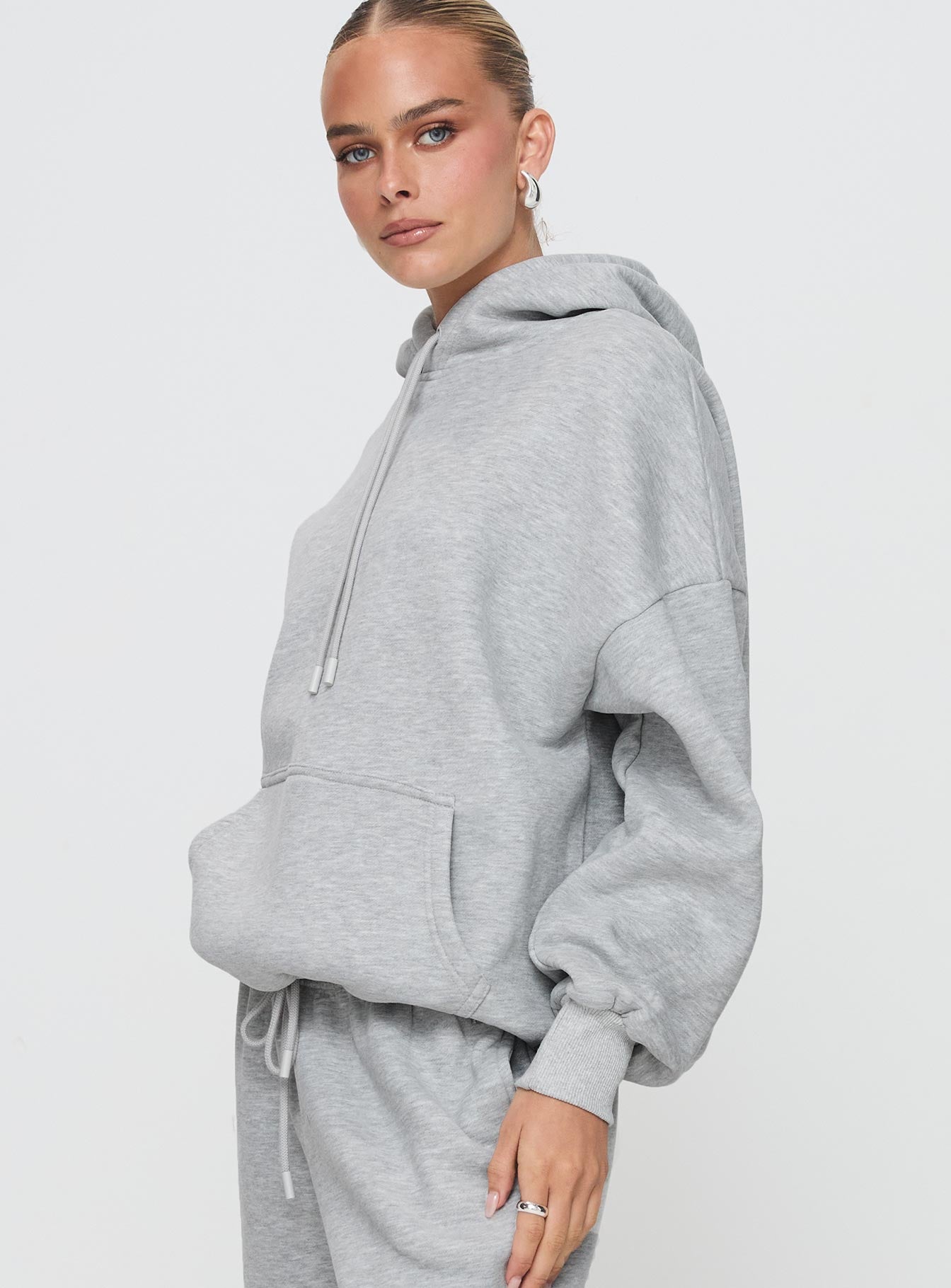 Dream Fleece Classic Hoodie Grey Marl Cheap Pictures