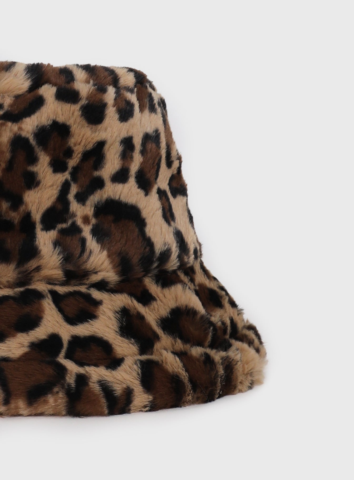 Frankle Faux Fur Bucket Hat Leopard Shop For Cheap Pice