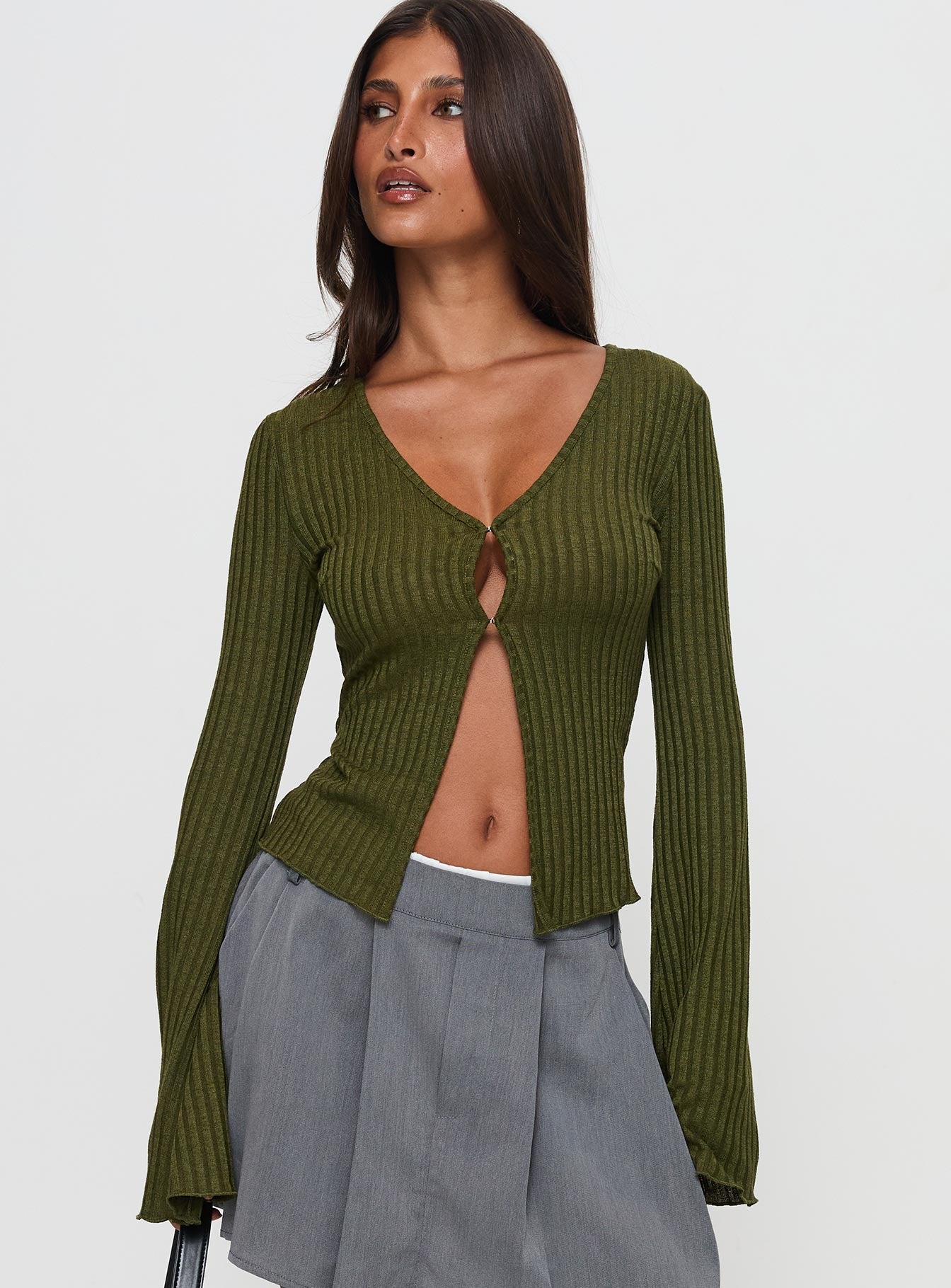 Allona Long Sleeve Top Green Outlet Amazon