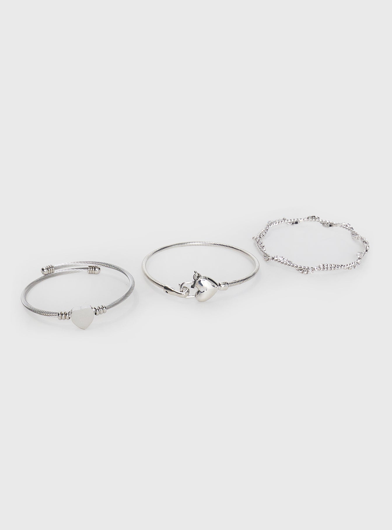 In The Moonlight Bracelet Pack Silver Clearance Free Shipping