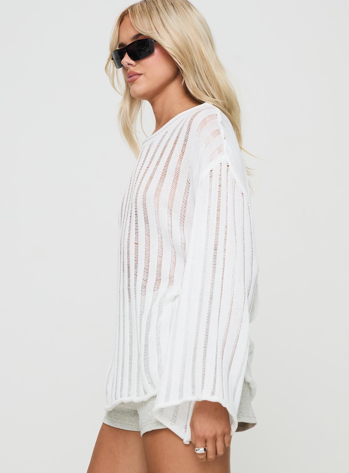 Ambra Sweater White Buy Cheap Low Cost