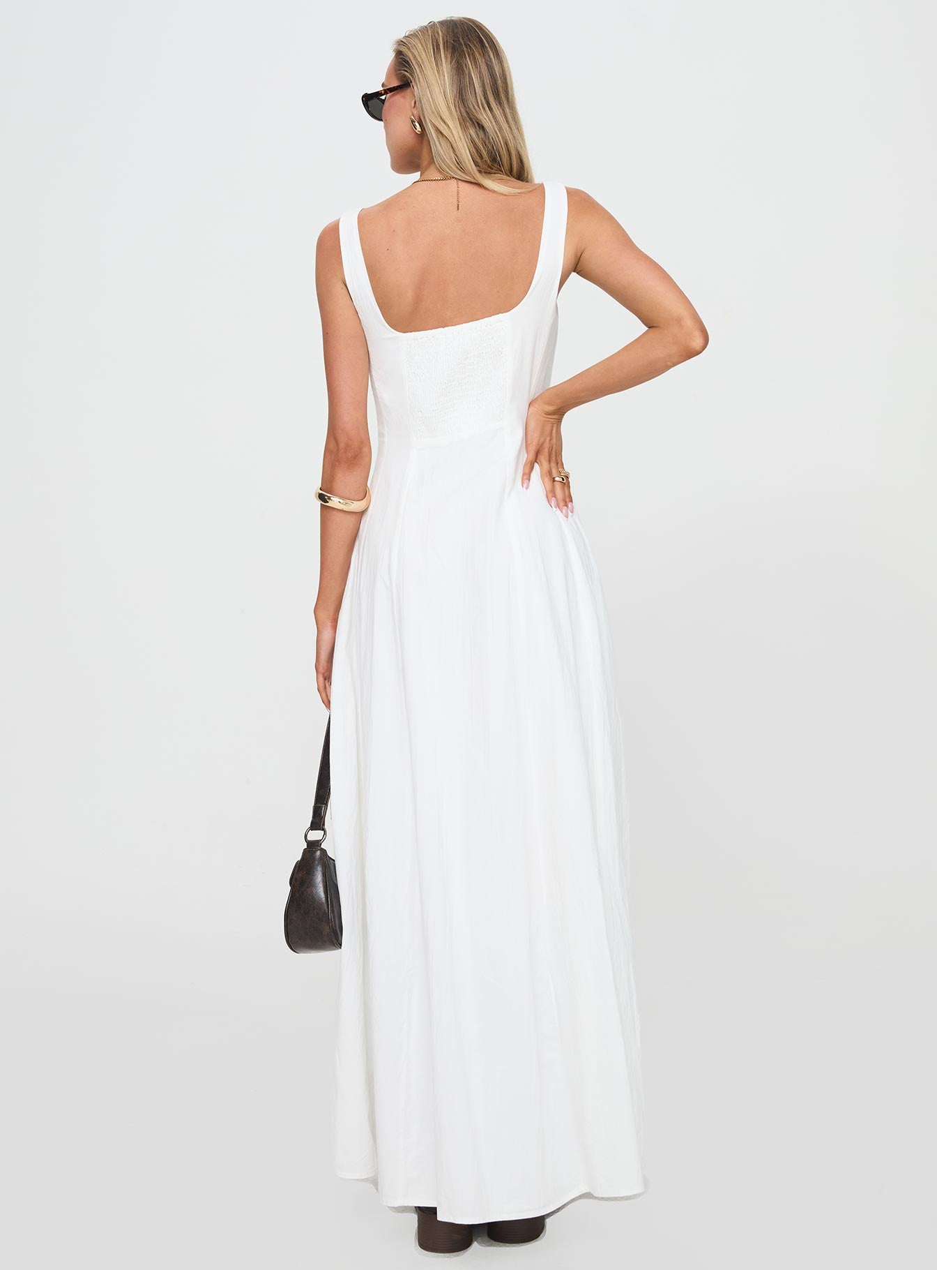 You Can Maxi Dress White Discount Big Sale