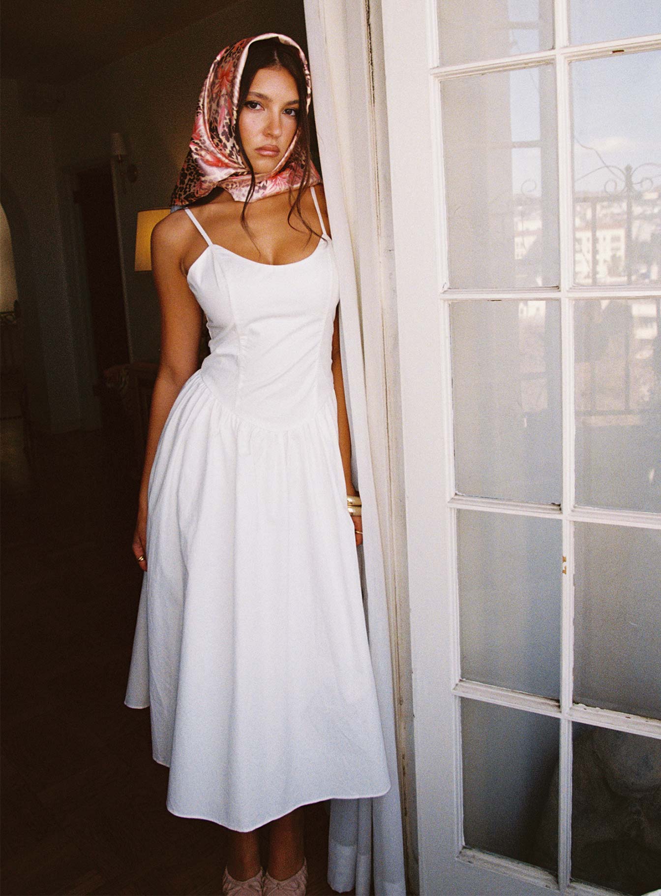 Such A Wallflower Midi Dress White Best Place