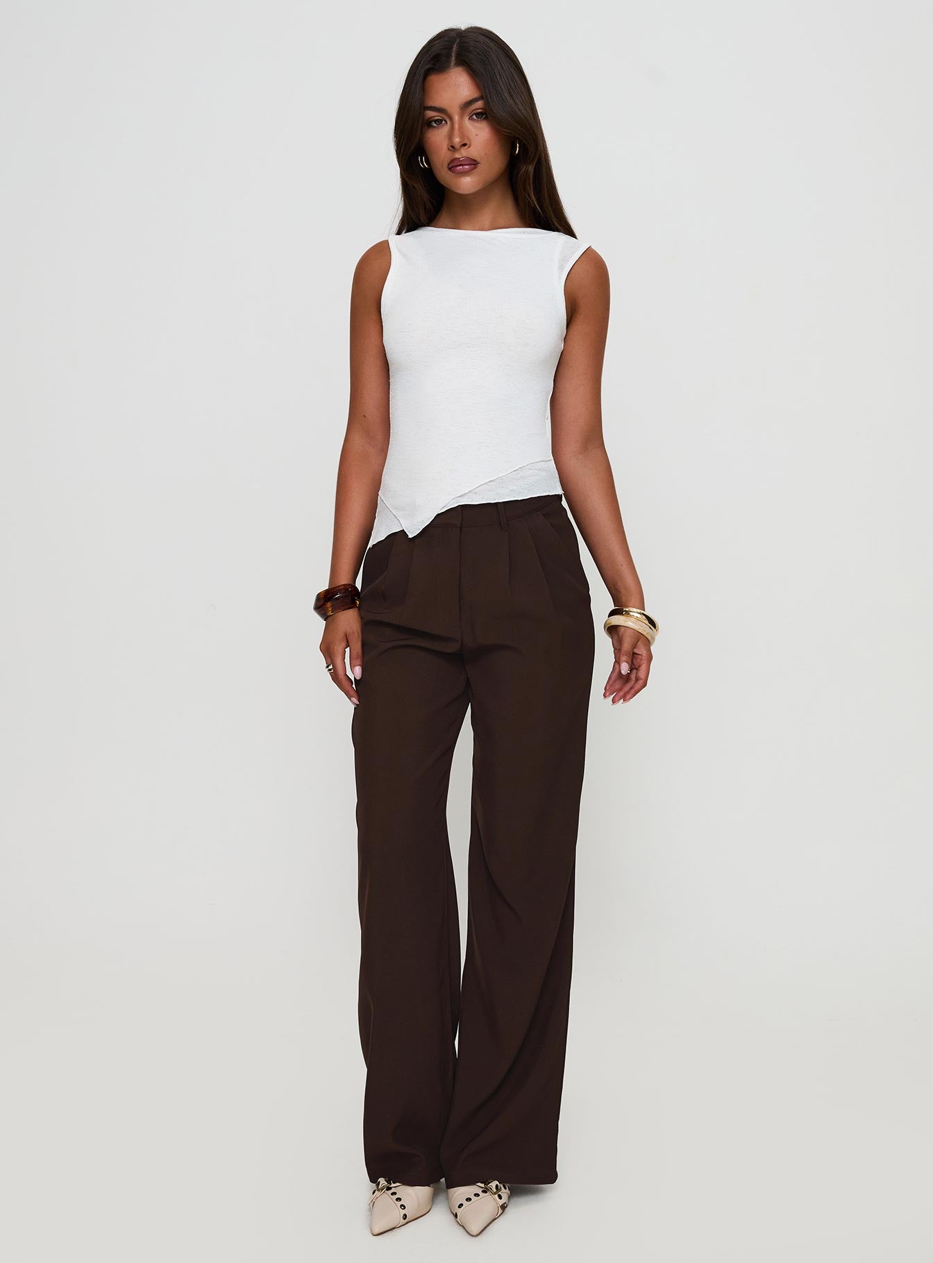 Ambient Wide Leg Pant Chocolate Cheap Sale Manchester Great Sale