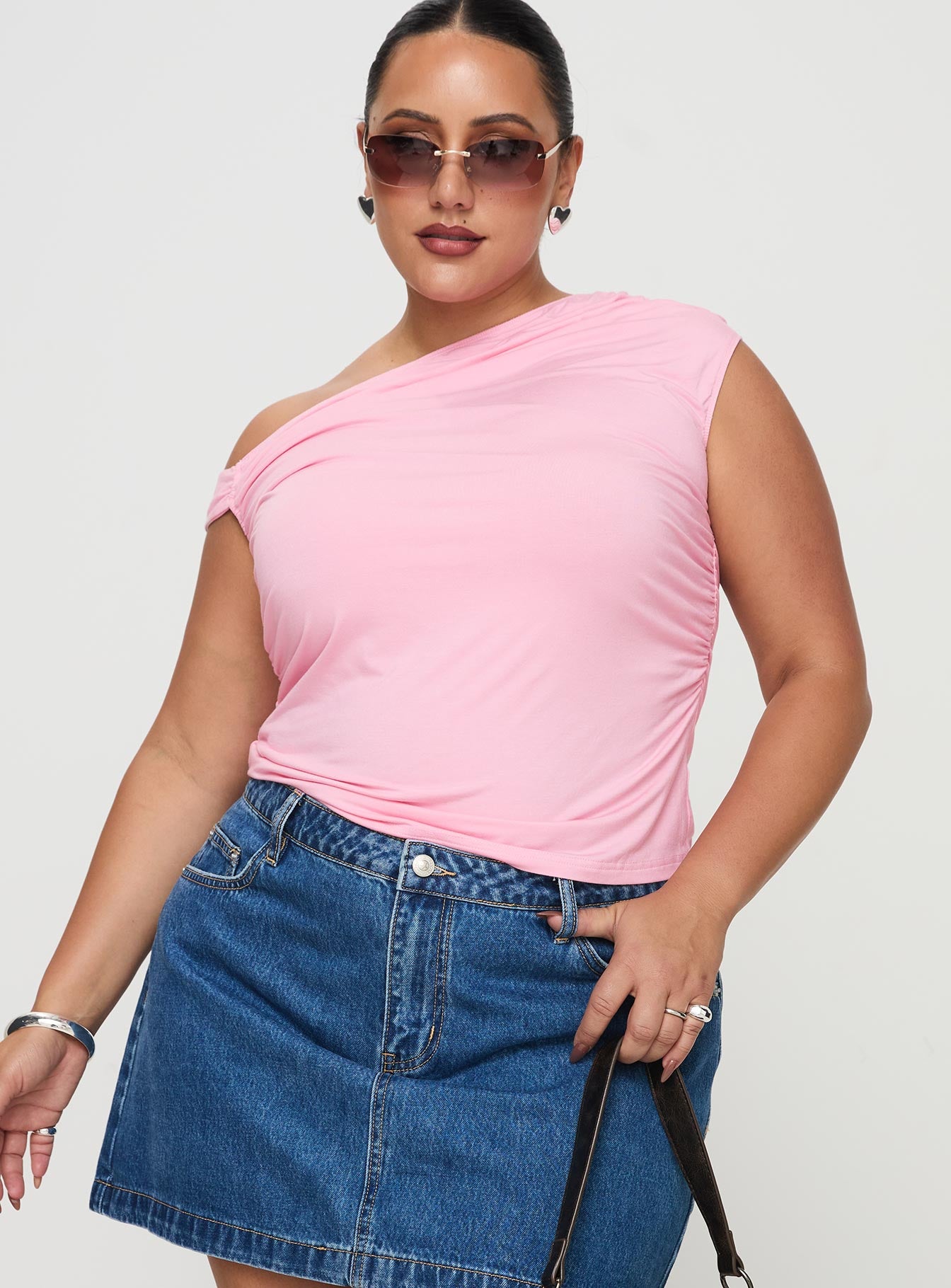 Beller Top Pink Curve Outlet Low Pice Fee Shipping