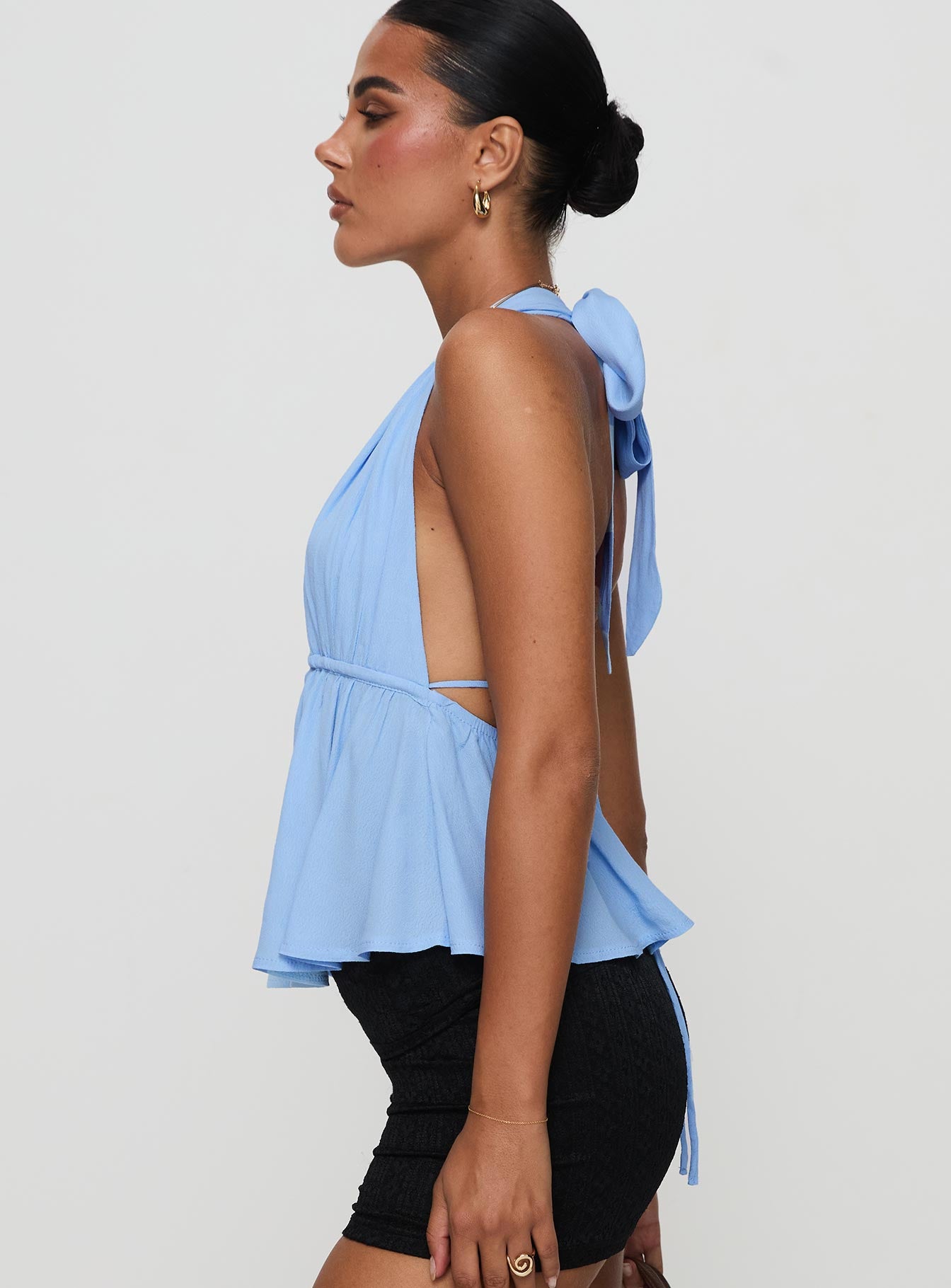 Saddler Halter Top Blue Cheapest Pice Online