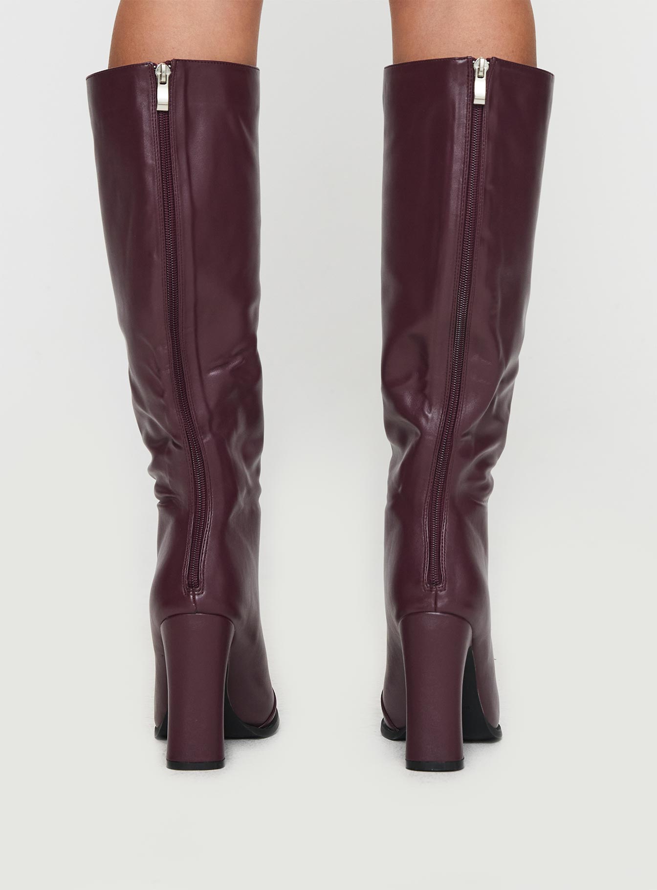 Keeley Boots Matte Burgundy Cheap The Cheapest