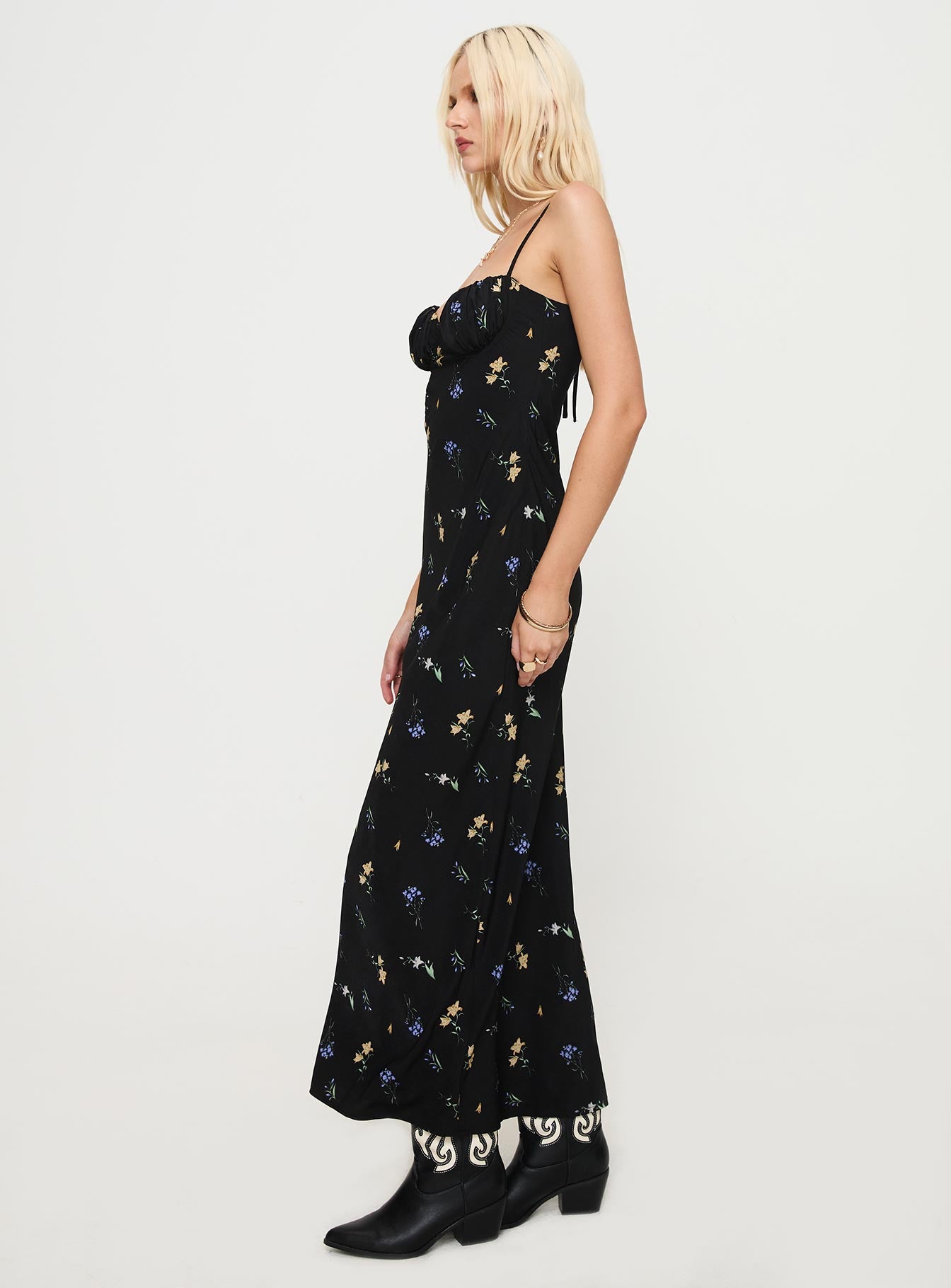 Draven Maxi Dress Floral Multi Footlocker Finishline Online