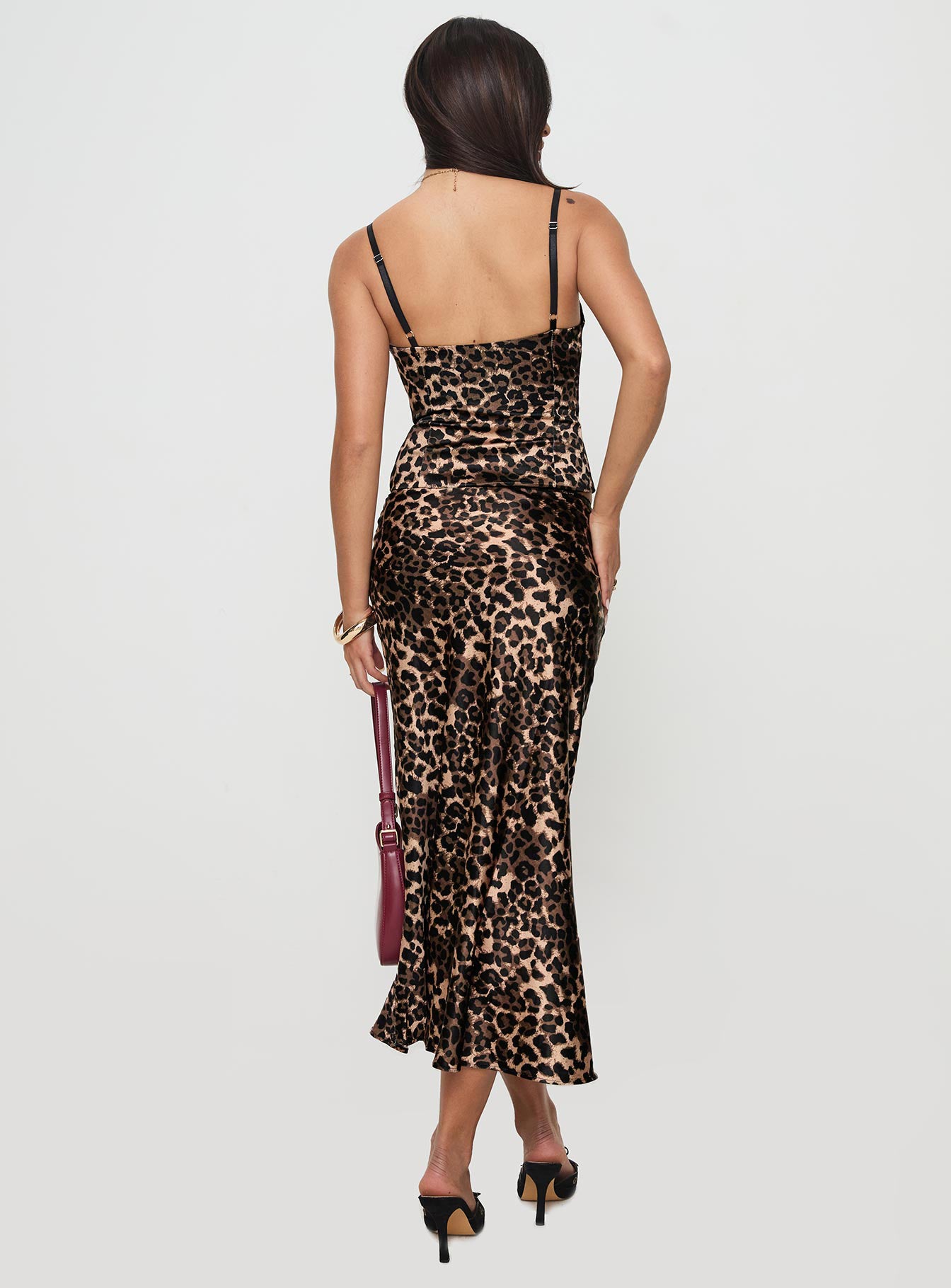 Enigmatic Maxi Skirt Leopard For Nice Cheap Price