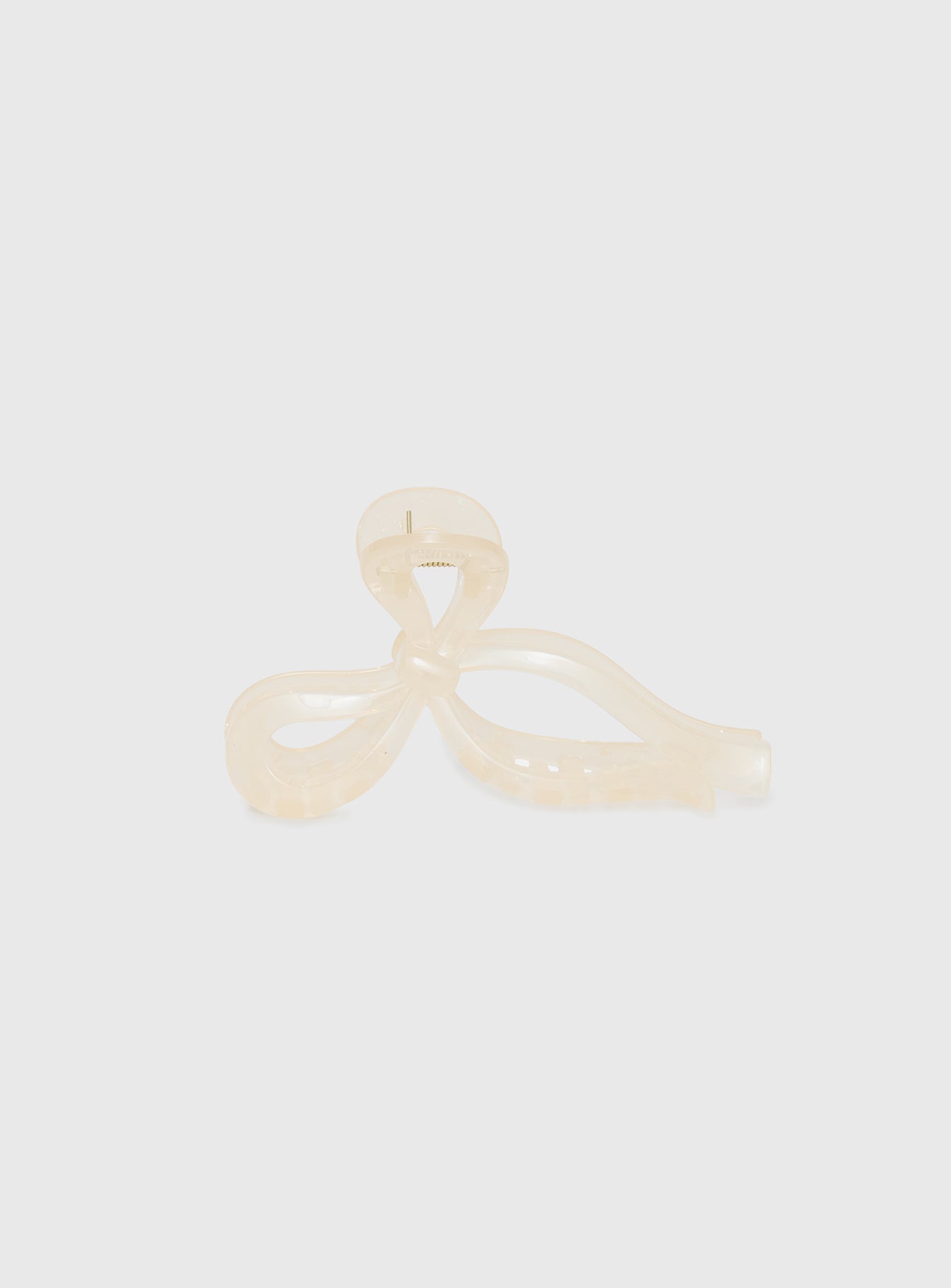 With A Bow Hair Clip Nude Shop For Cheap Online