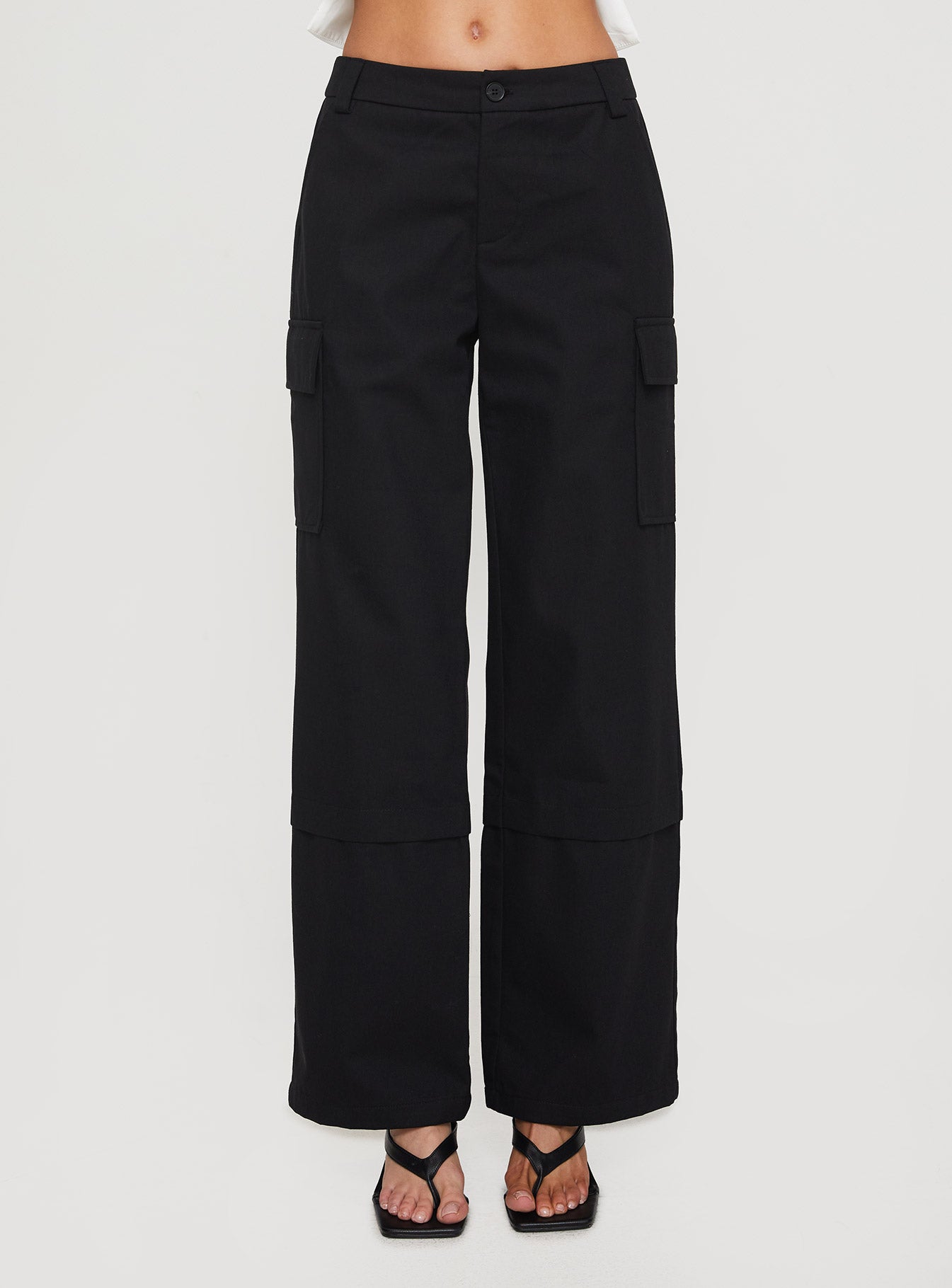 Raider Low Waist Cargo Pant Black Cheap Real Eastbay