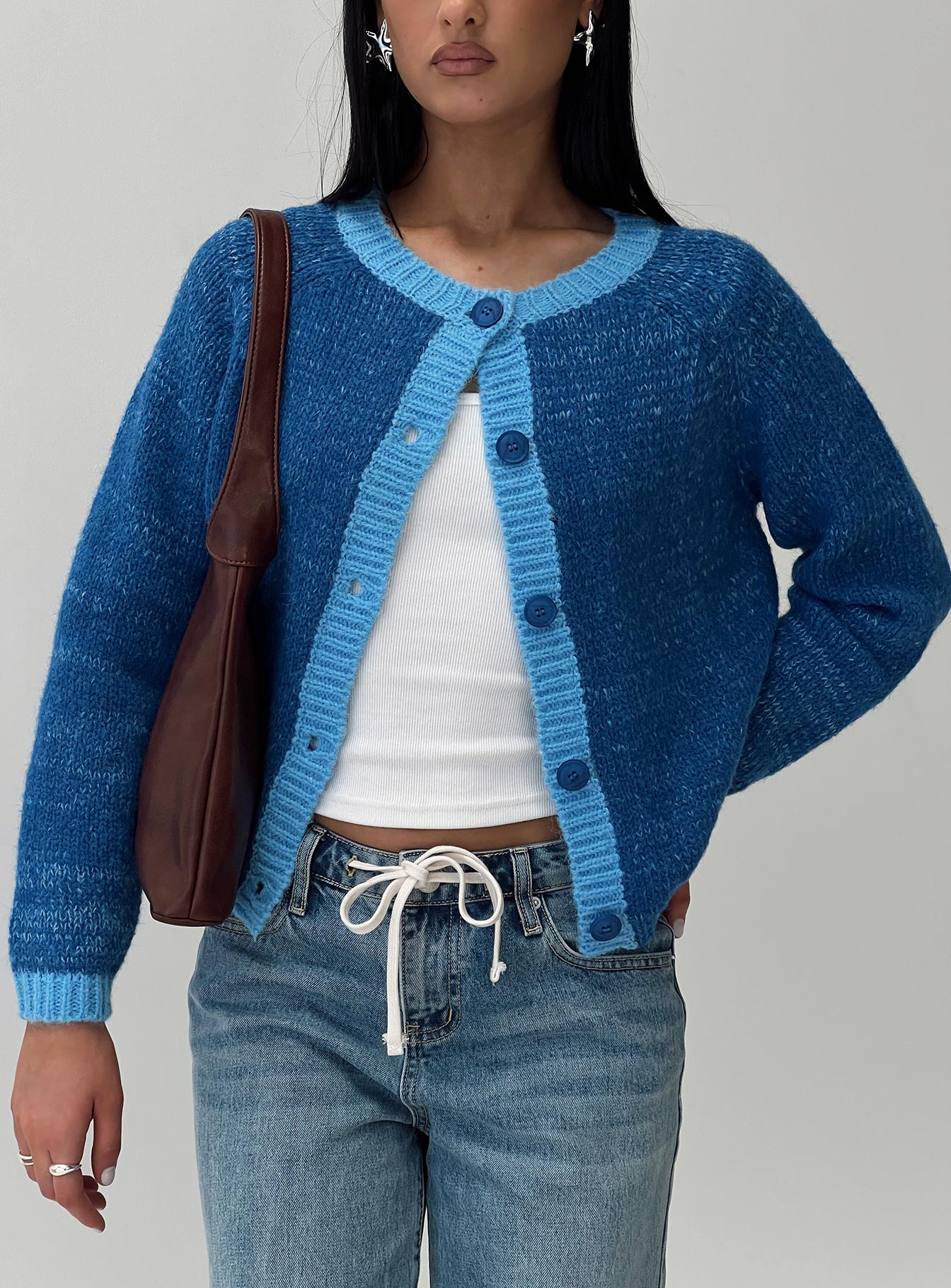 Oak Meadow Cardigan Blue 2025 Cheap Online