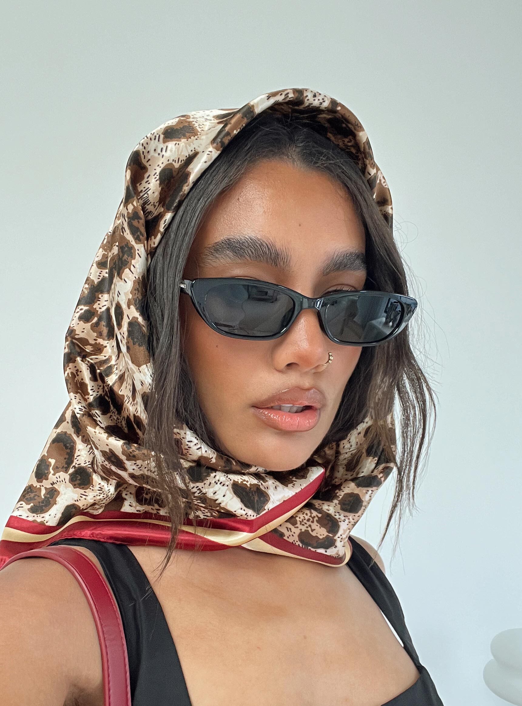 Cool Girl Scarf Leopard Outlet 2025