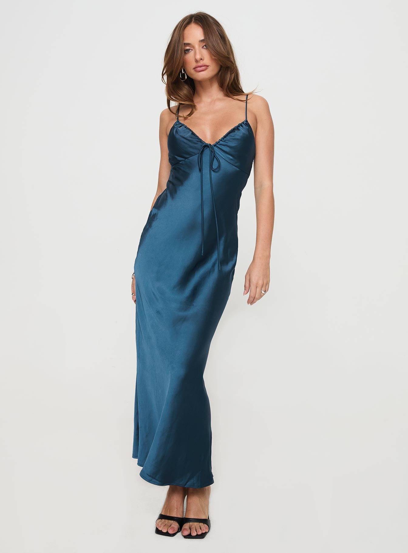 Maguire Maxi Dress Navy Buy Cheap Comfortable