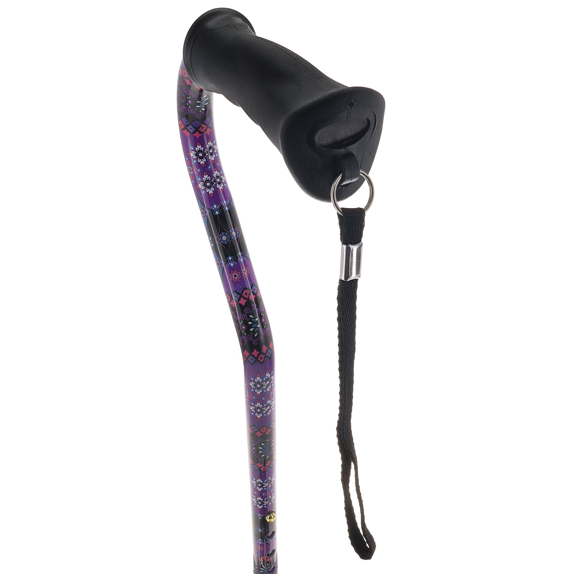 Pretty Purple Designer Cane: Adjustable, Comfort Grip Free Shipping Best Place