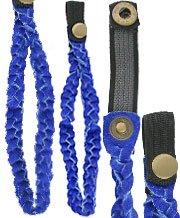 Blue Suede Strap with Snap-Off Clip Discount In China