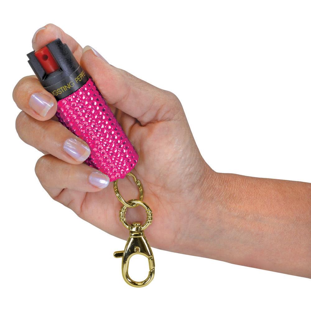 Bling Sting Pepper Spray: Studded, Clip-on 1/2 oz Wide Range Of Online