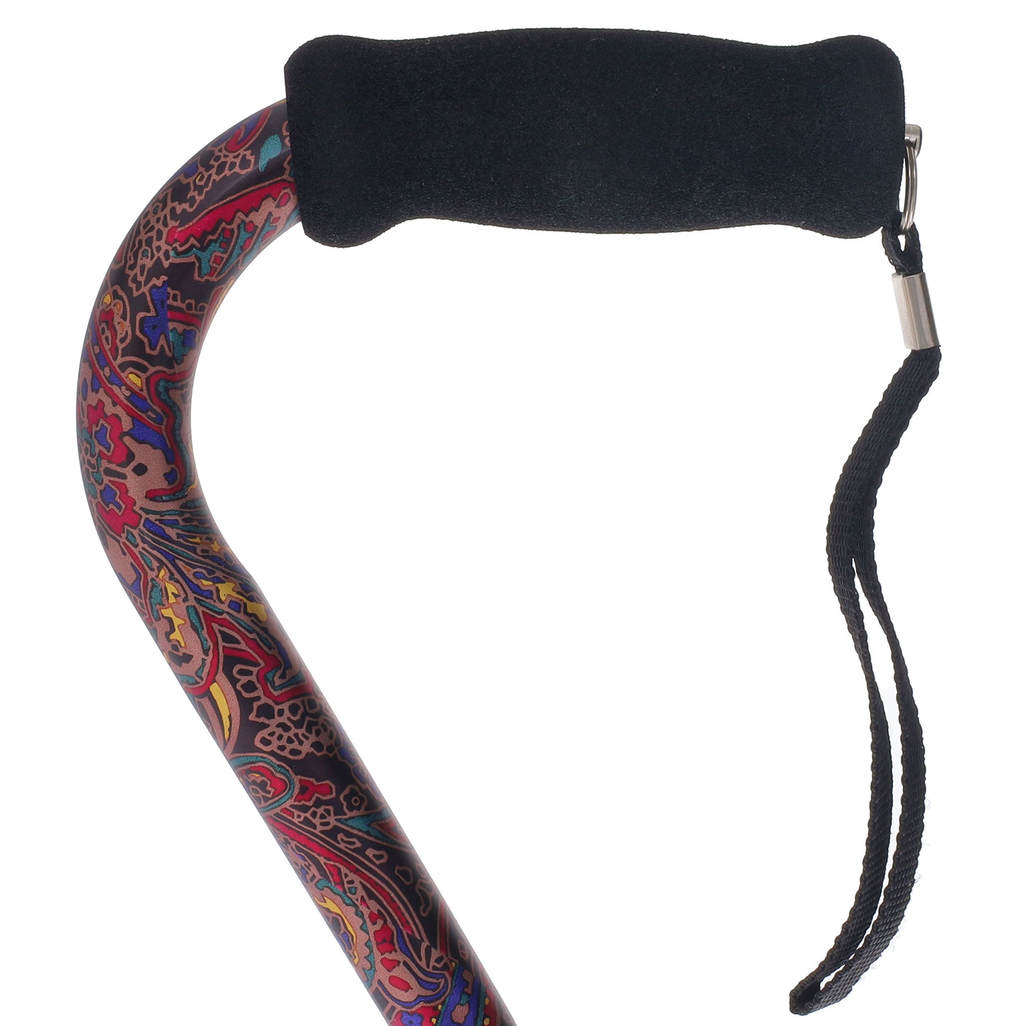 Limited single item listing:  Paisley offset walking cane Footlocker Pictures Online