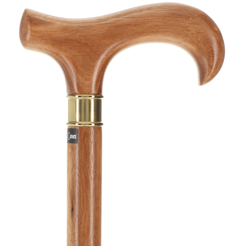 Super Strong Genuine Zebrano Derby - Striped Wood & Brass Buy Cheap The Cheapest