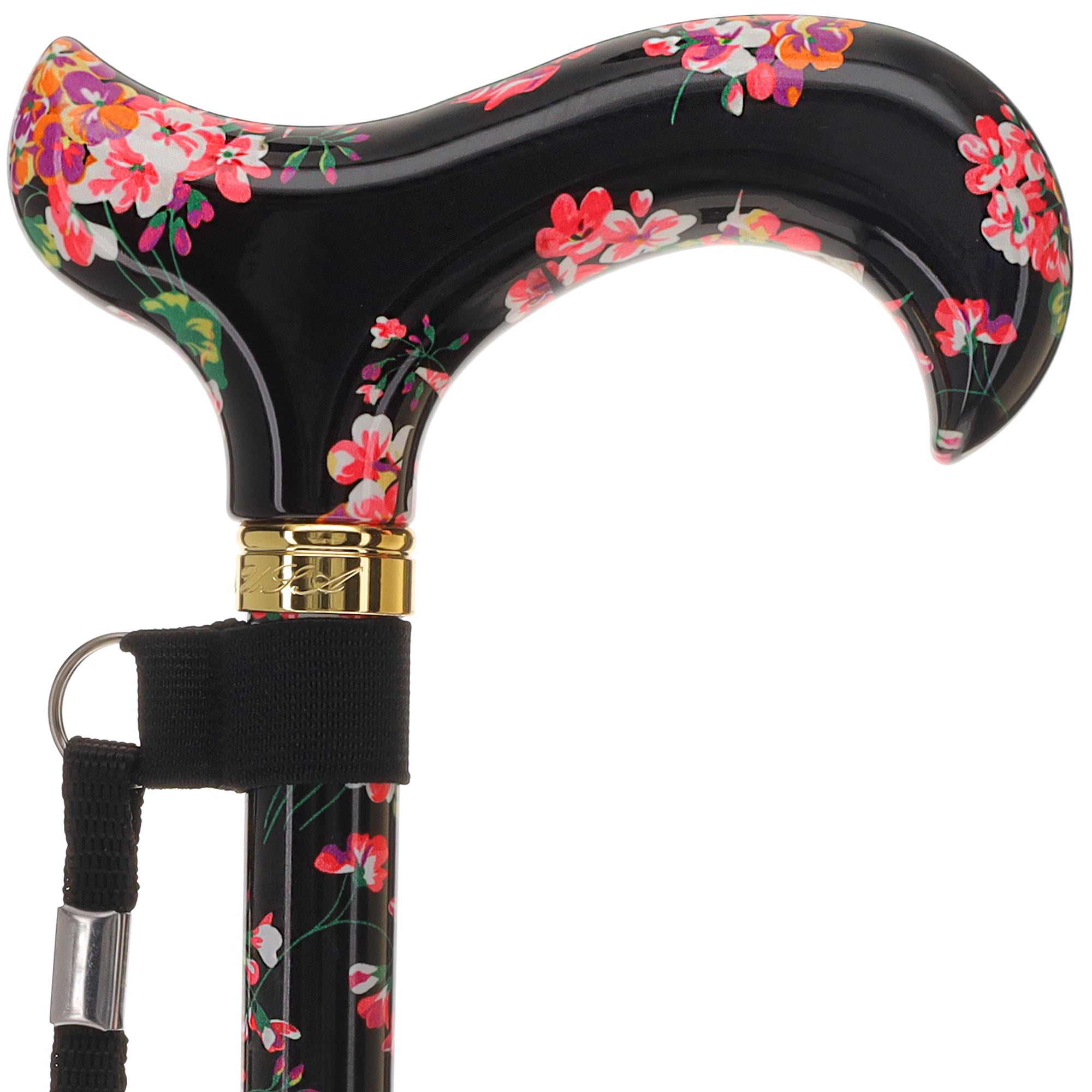 Blooming Floral FashionStix: Chic Folding Walking Cane Clearance Get Authentic